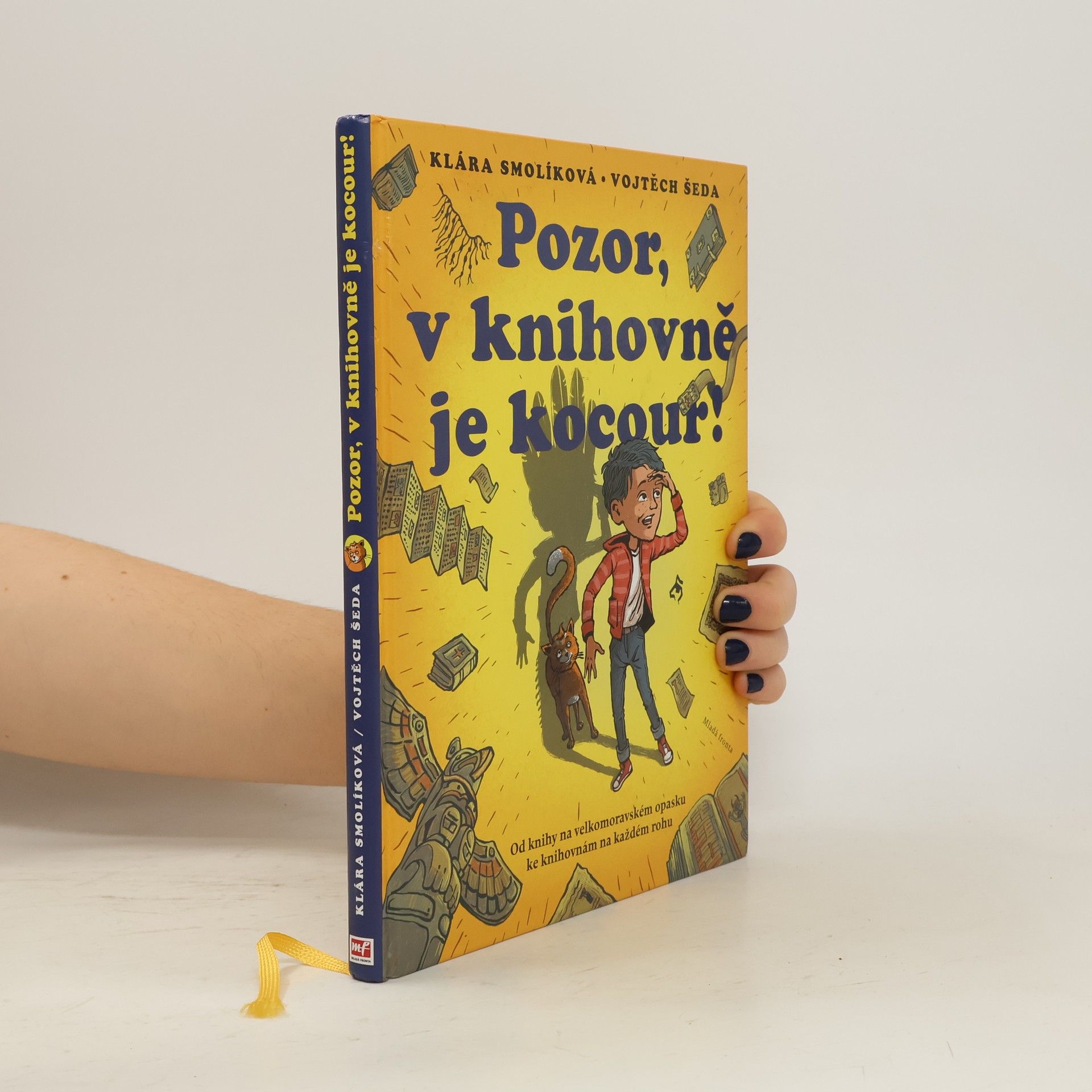 Klára Smolíková Pozor, v knihovně je kocour!