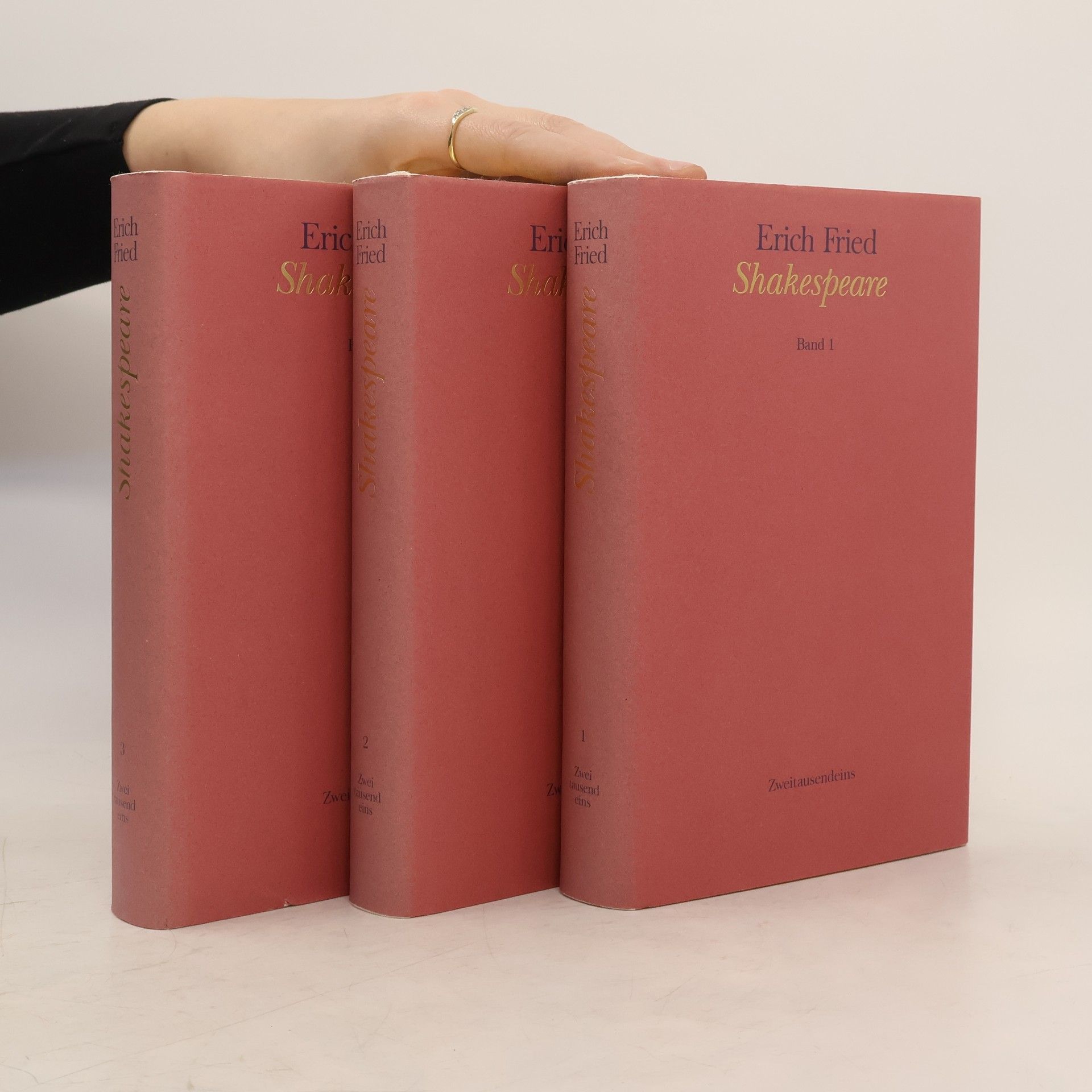 Erich Fried Shakespeare. 3 Bände