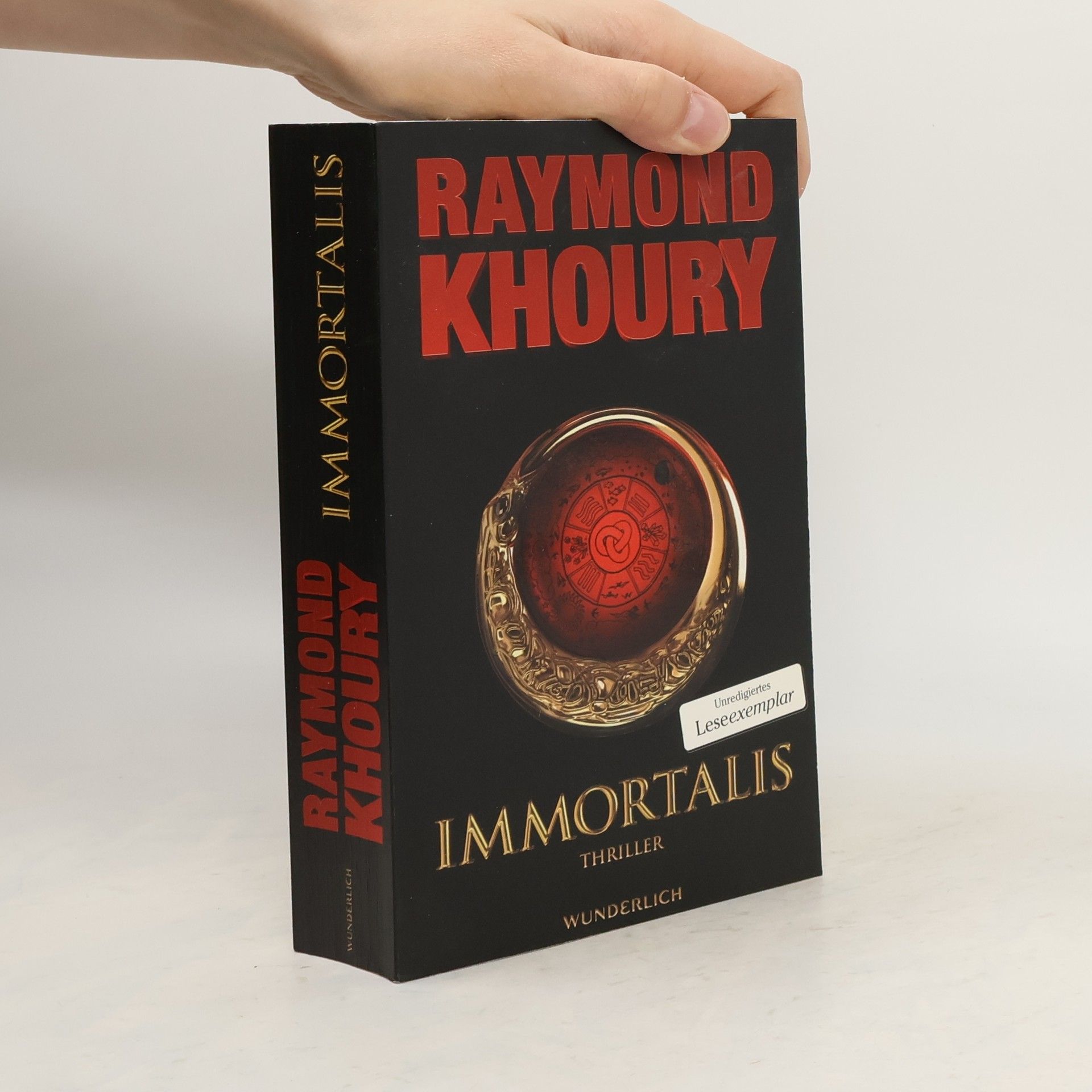 Raymond Khoury Immortalis