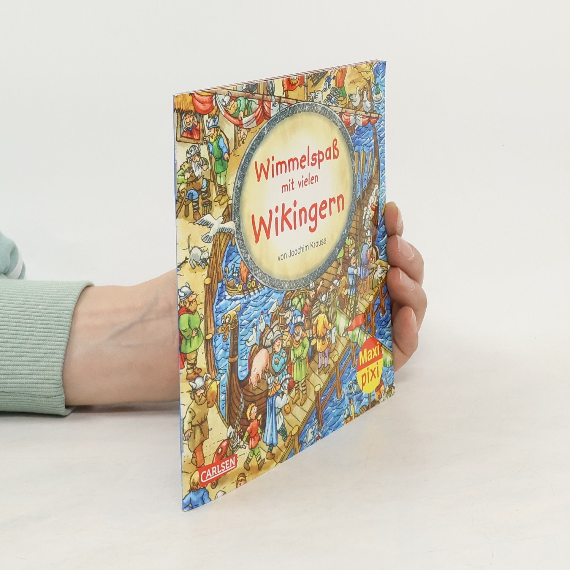 Joachim Krause Wimmelspaß mit vielen Wikingern