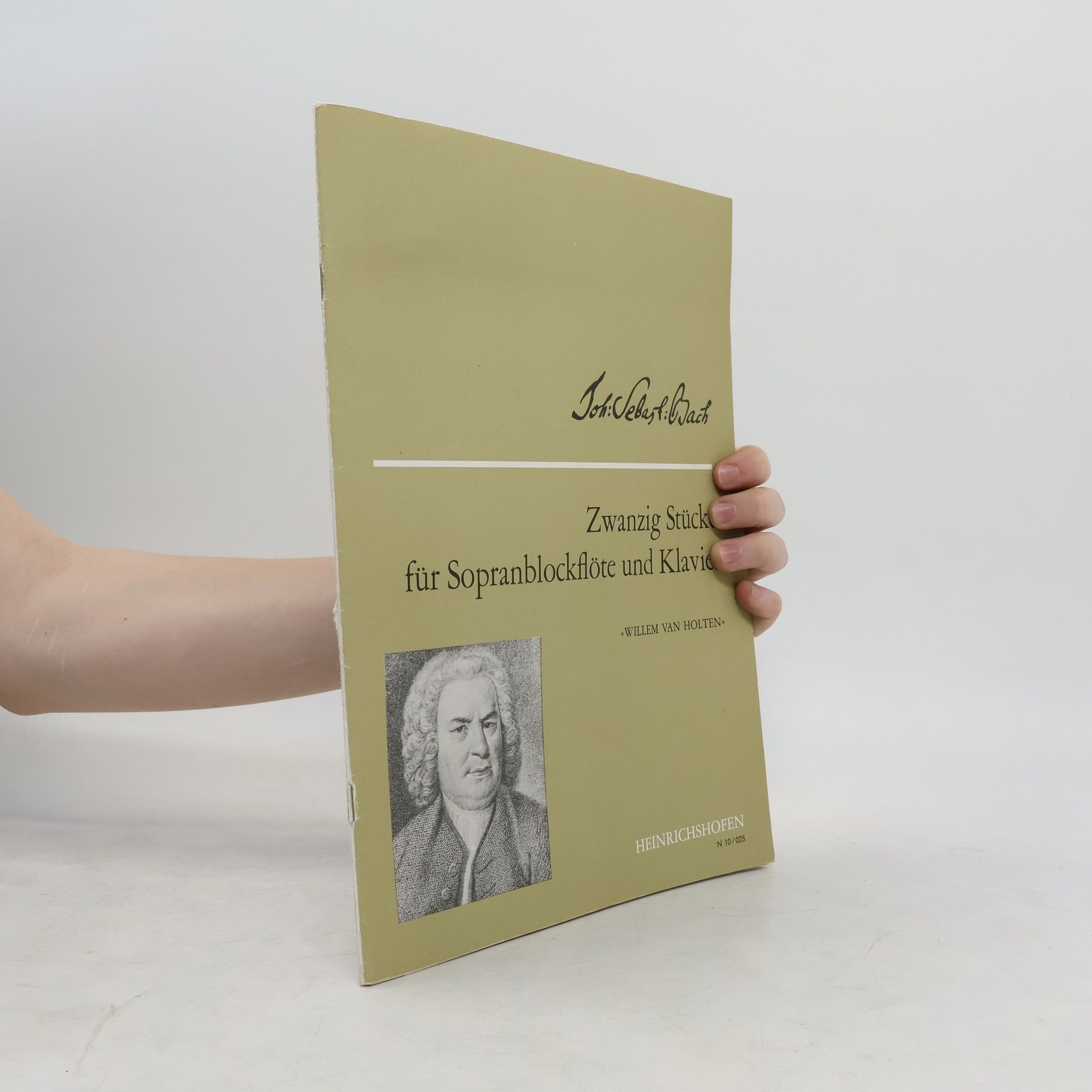 Willem van Holten Zwanzig Stücke für Sopranblockflöte und Klavier