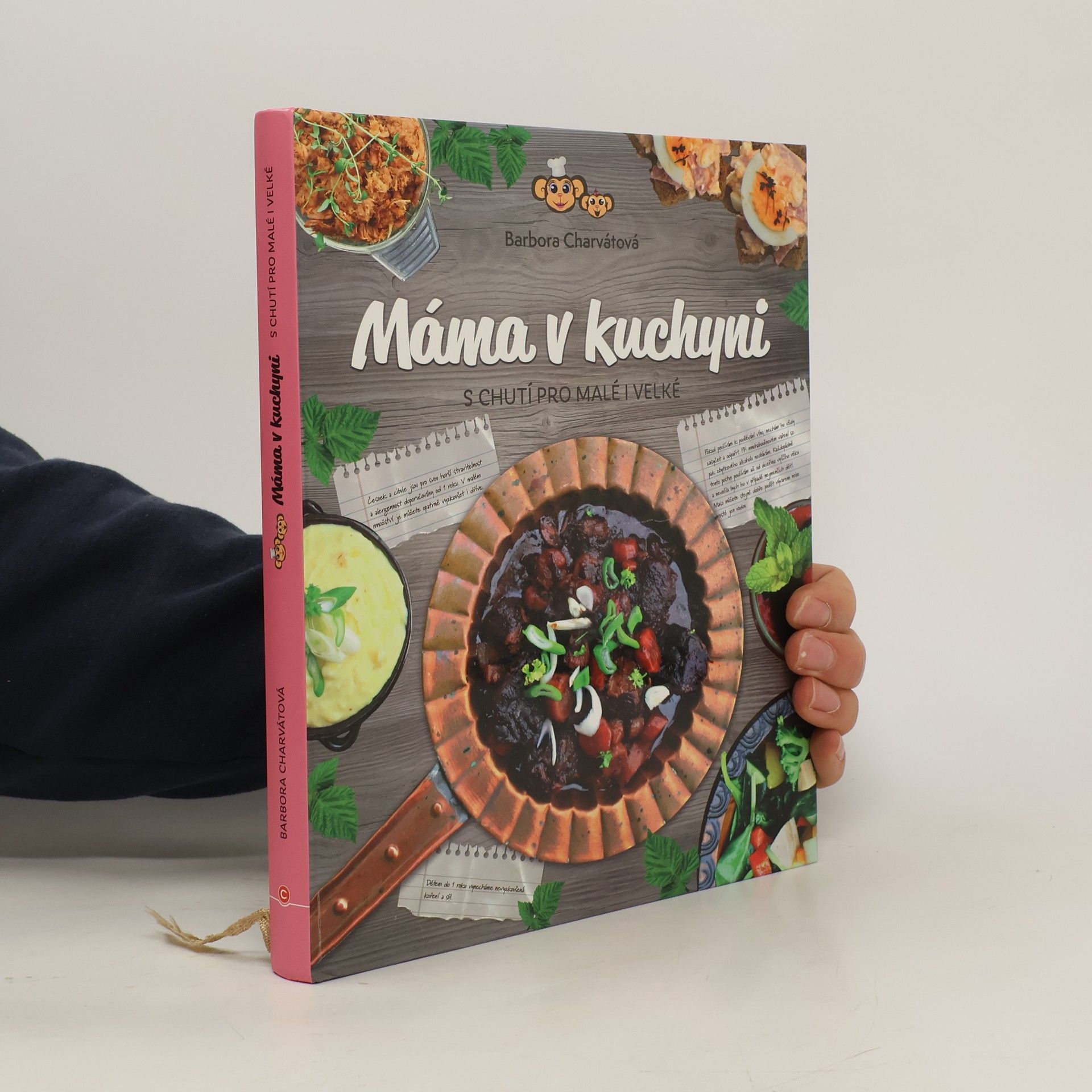 Barbora Charvátová Máma v kuchyni. S chutí pro malé i velké