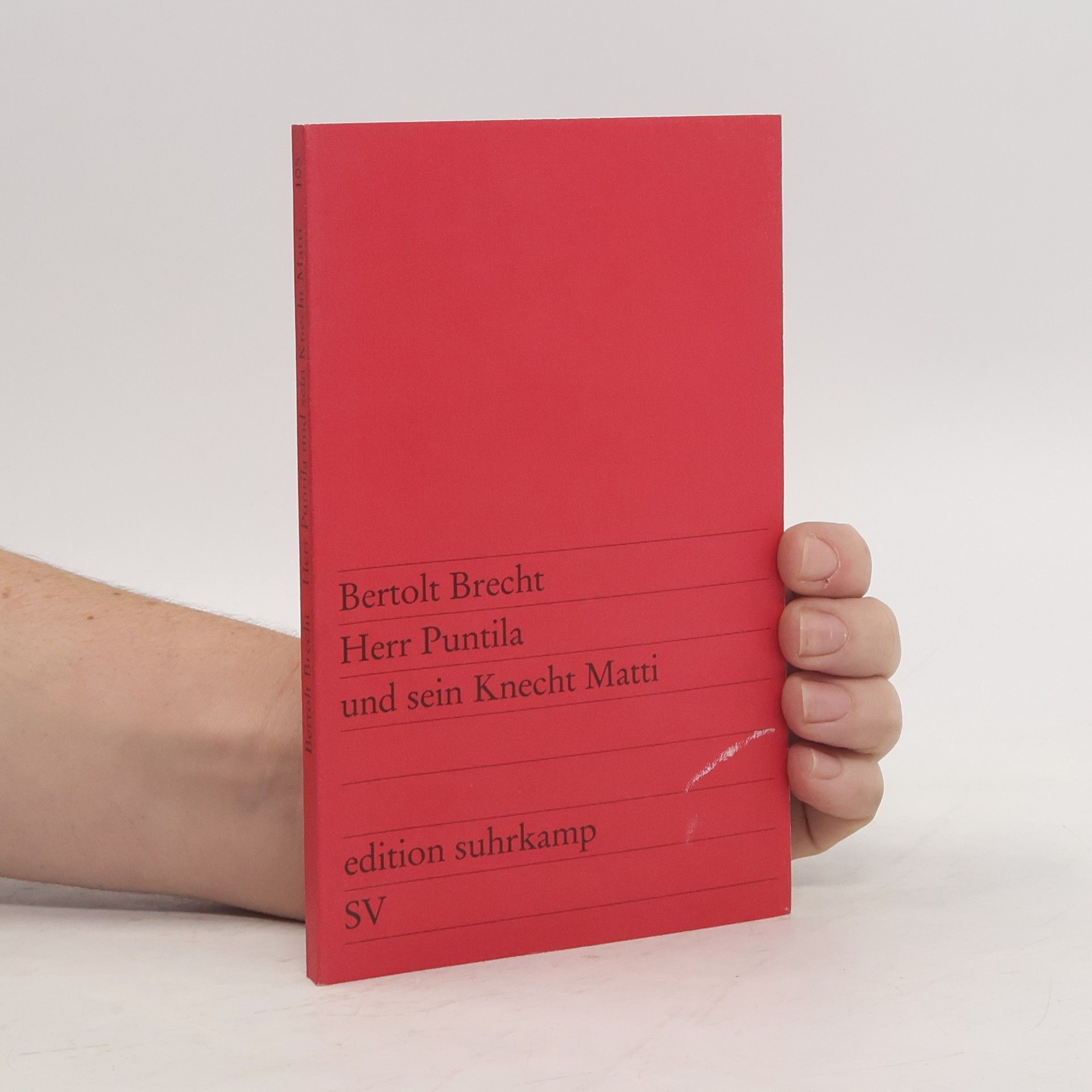 Bertolt Brecht Herr Puntila und sein Knecht Matti