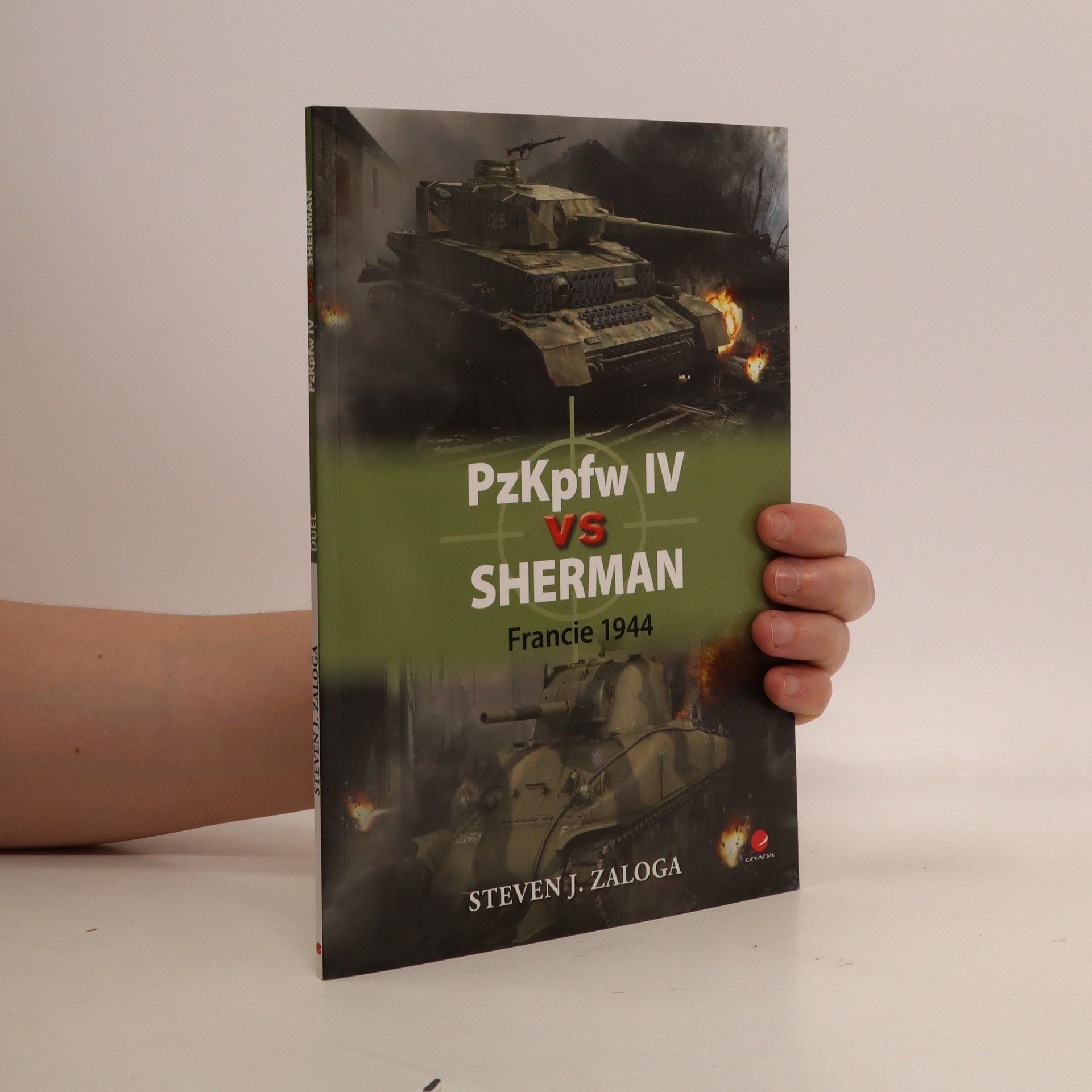 Steven Zaloga PzKpfw IV vs Sherman - Francie 1944