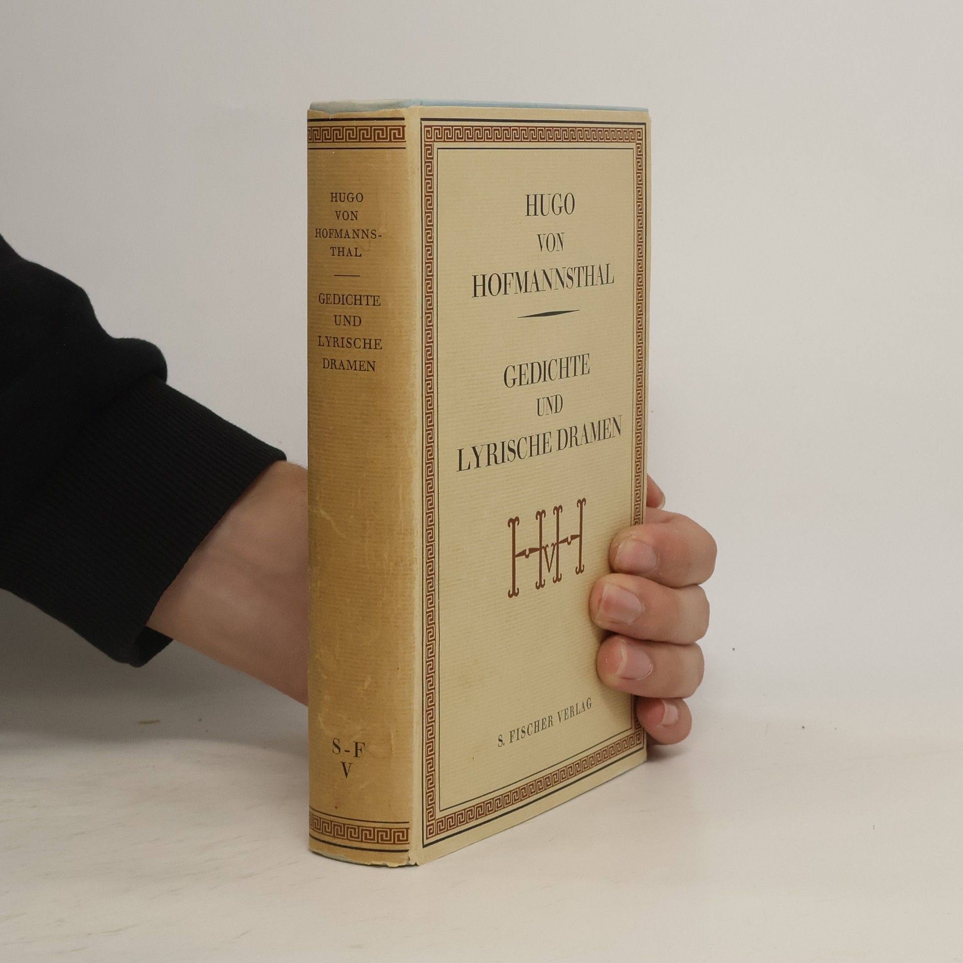 Hugo von Hofmannsthal Gedichte und lyrische Dramen V.