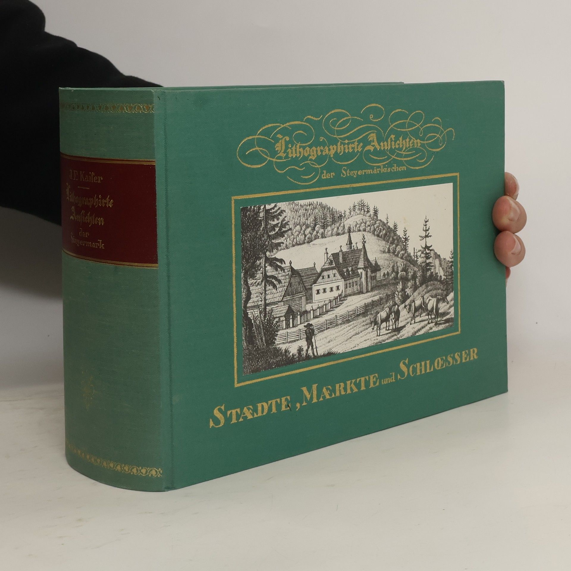 Kaiser Franz Josephs Lithographirte Ansichten der Steyermärkischen Staedte, Maerkte und Schloesser