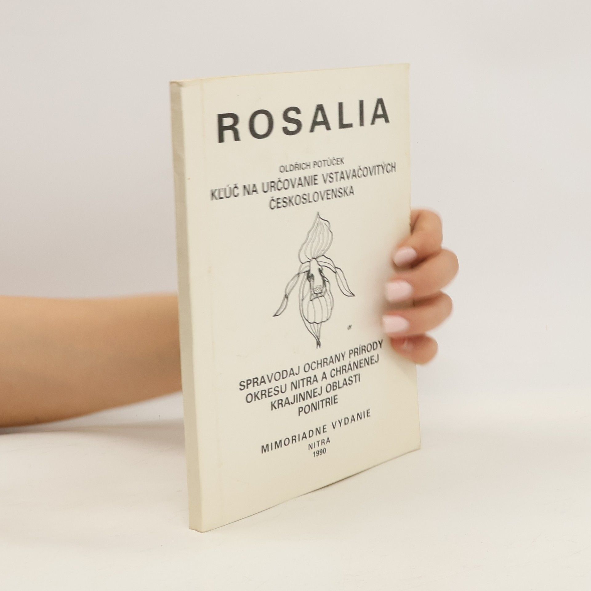 Rosalia. Kľúč na určovanie vstavačovitých Československa 