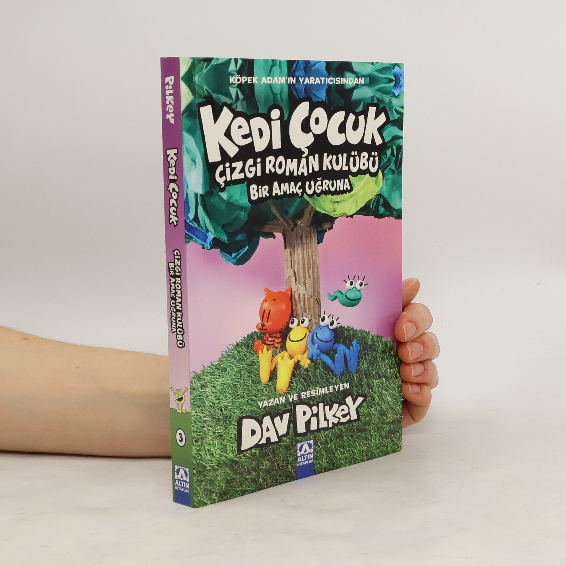 Dav Pilkey Kedi Çocuk Çizgi Roman Kulübü Bir Amaç Uğruna 3