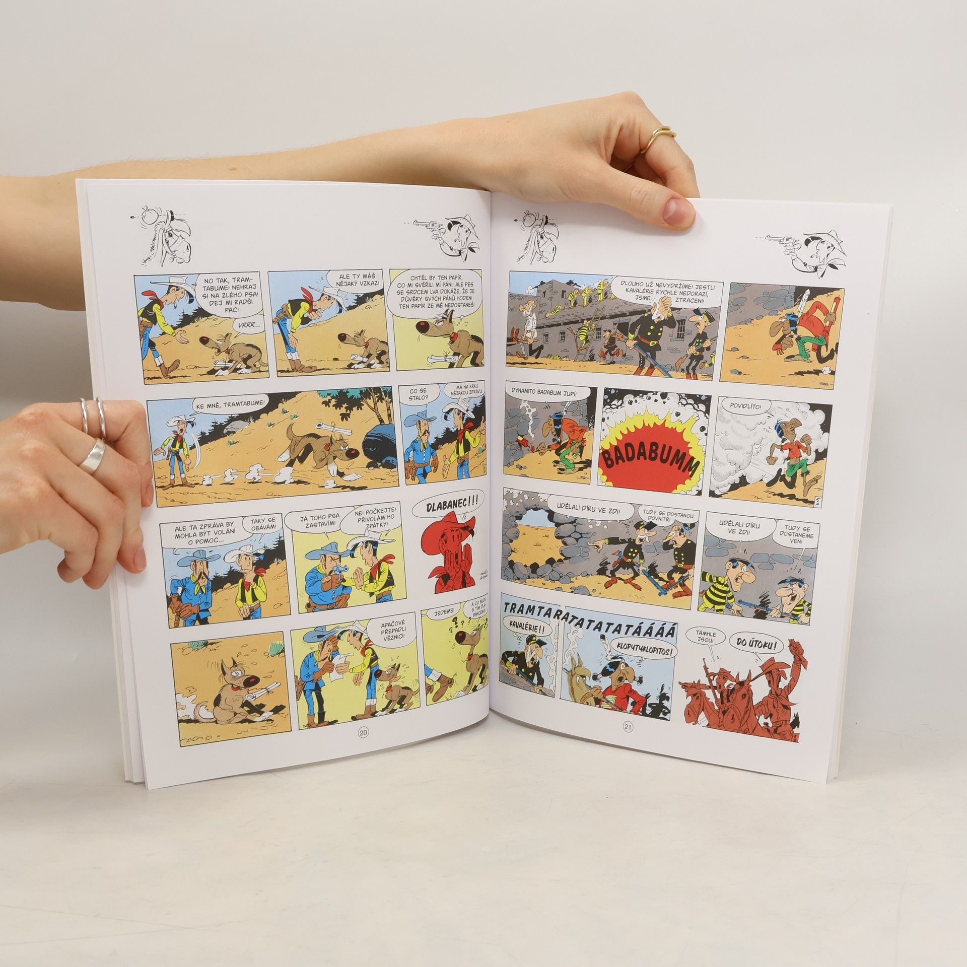 René Goscinny Lucky Luke : Daltonovi už zase na útěku