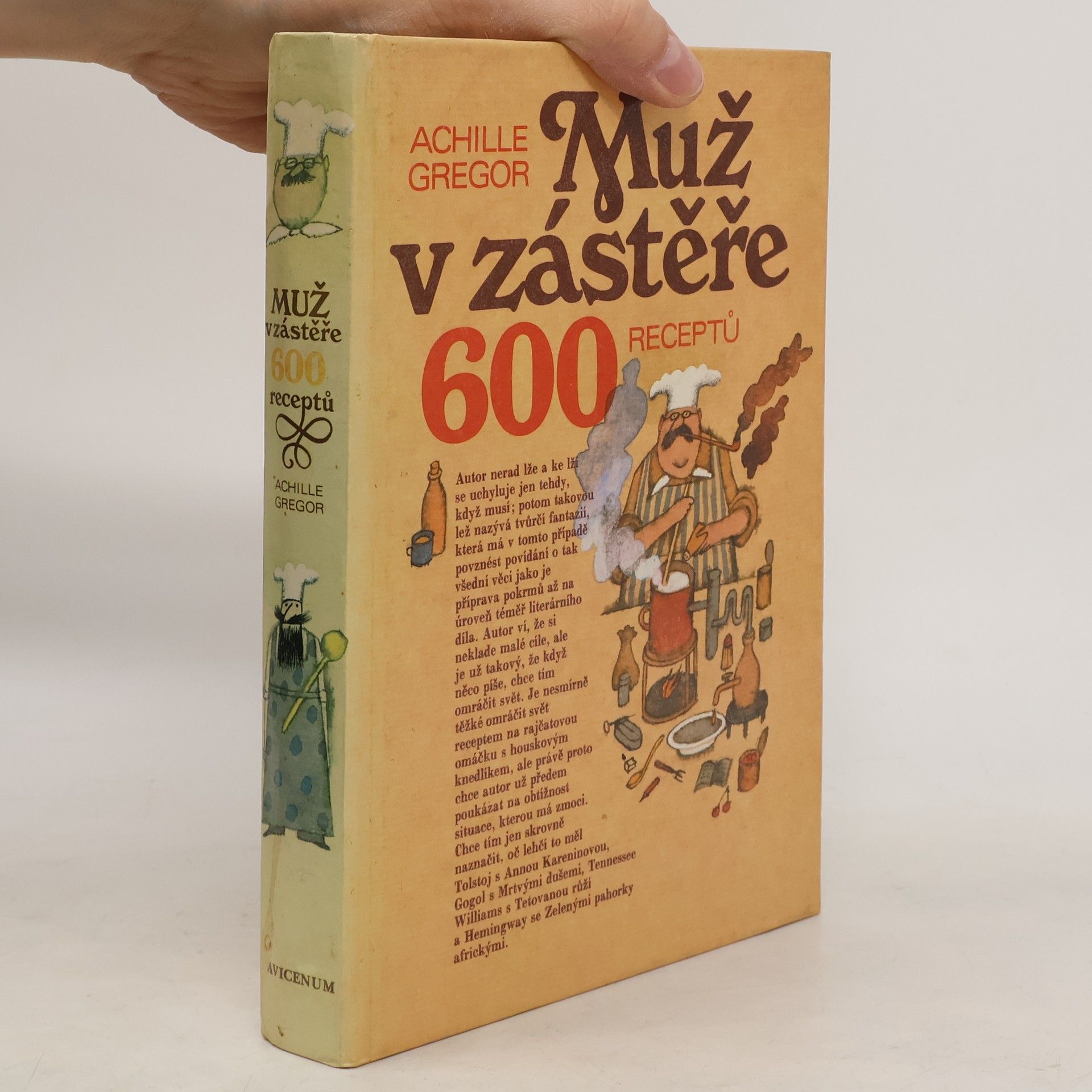 Muž v zástěře. 600 receptů