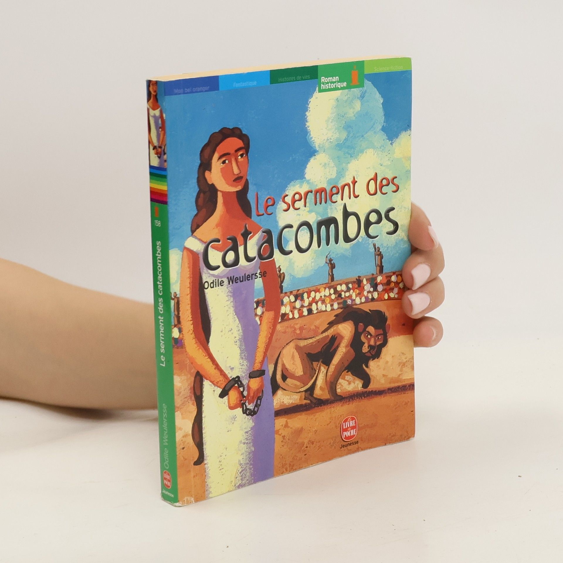Odile Weulersse Livre de Poche Jeunesse - 158: Le serment des catacombes