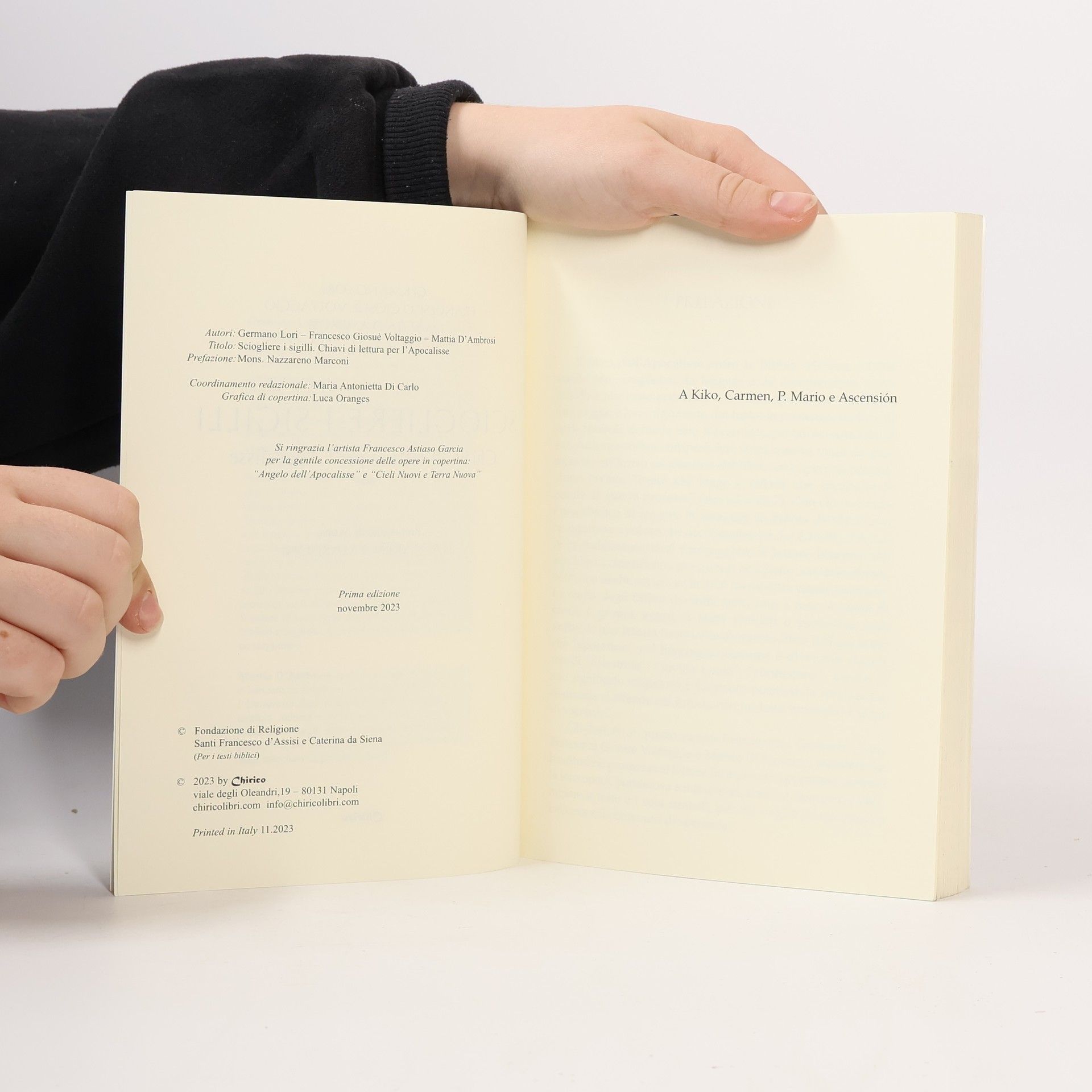 Germano Lori Sciogliere i sigilli. Chiavi di lettura per l'Apocalisse