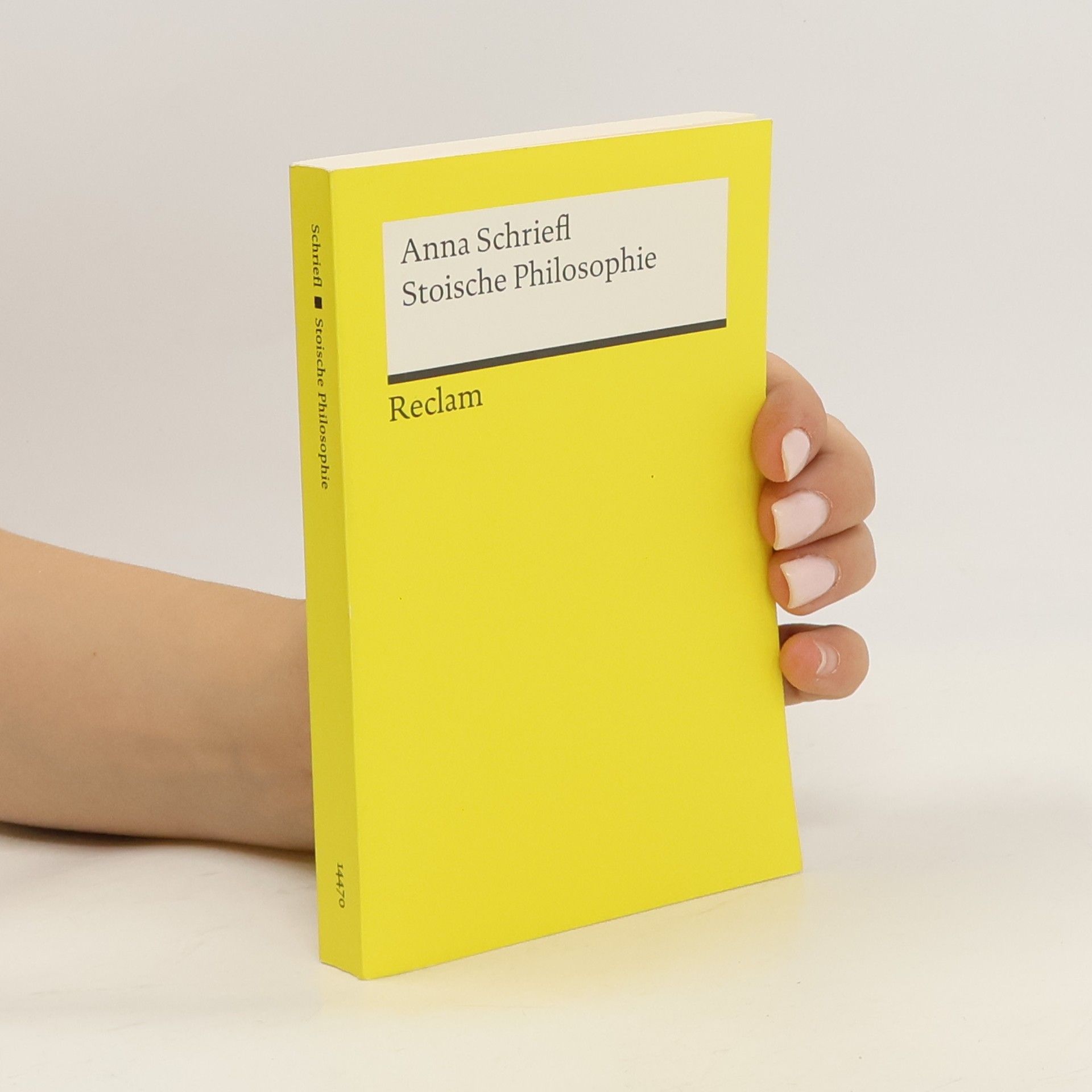 Anna Schriefl Stoische Philosophie