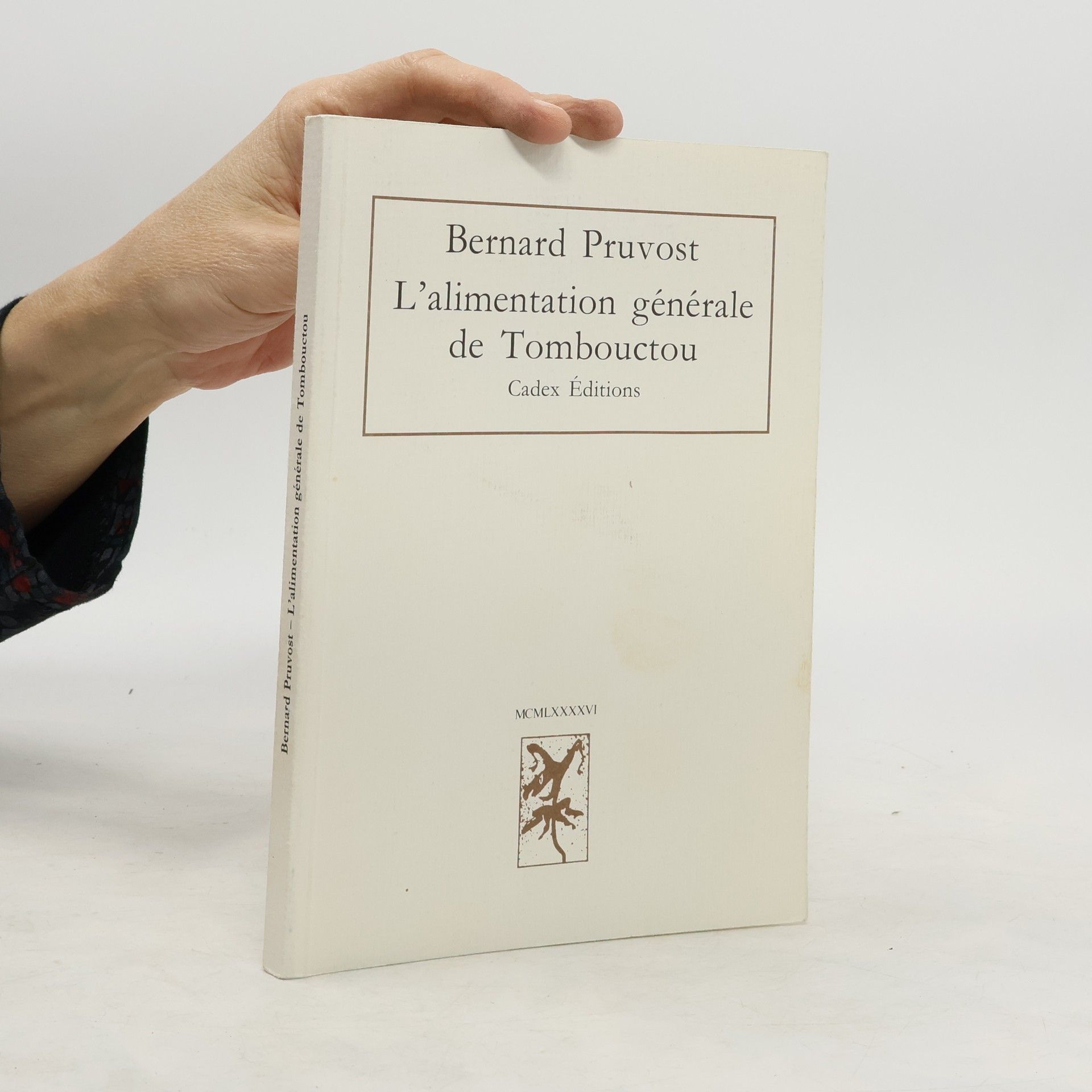 Bernard Pruvost L'alimentation générale de Tombouctou