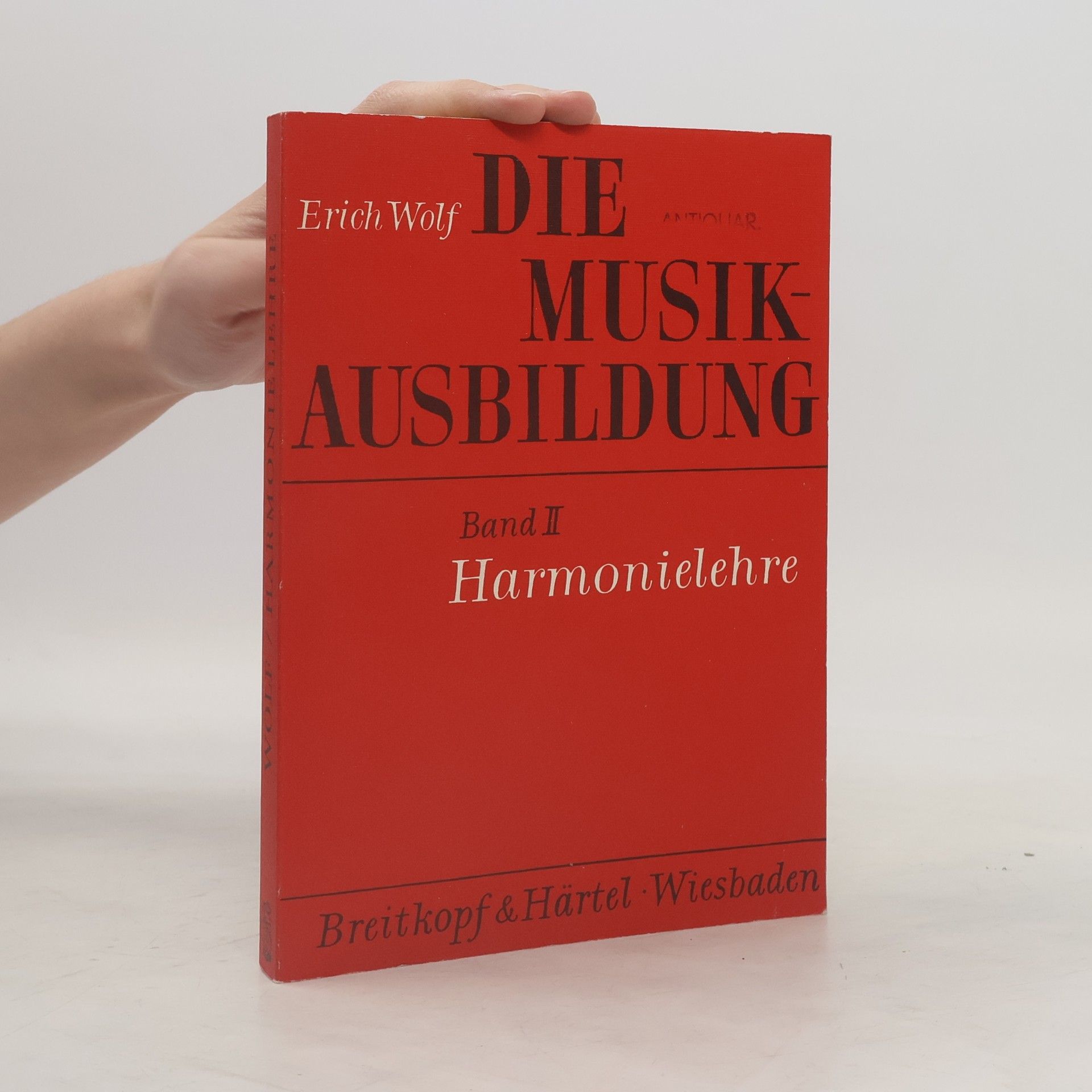 Erich Wolf Harmonielehre