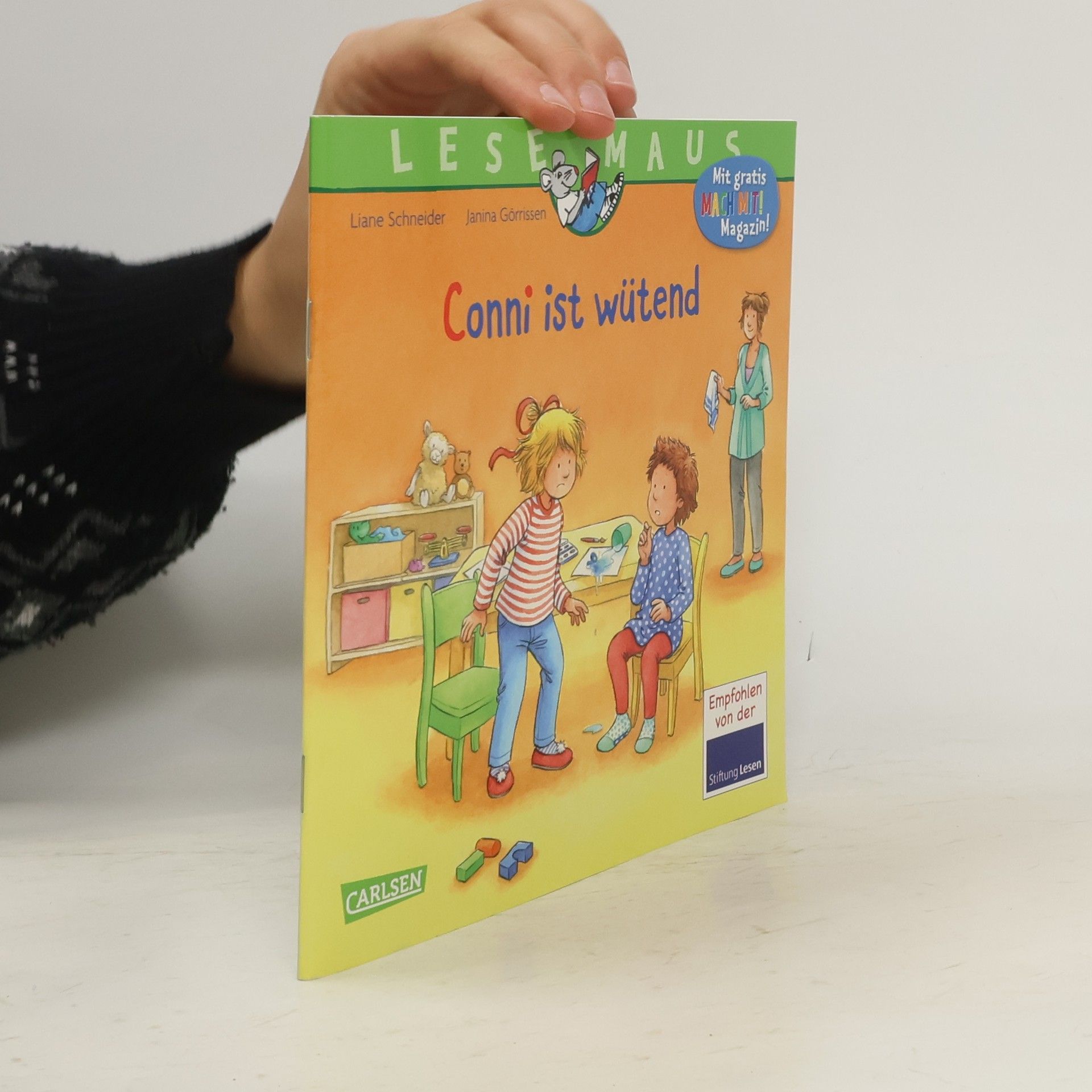 Lianne Schneider LESEMAUS 86: Conni ist wütend
