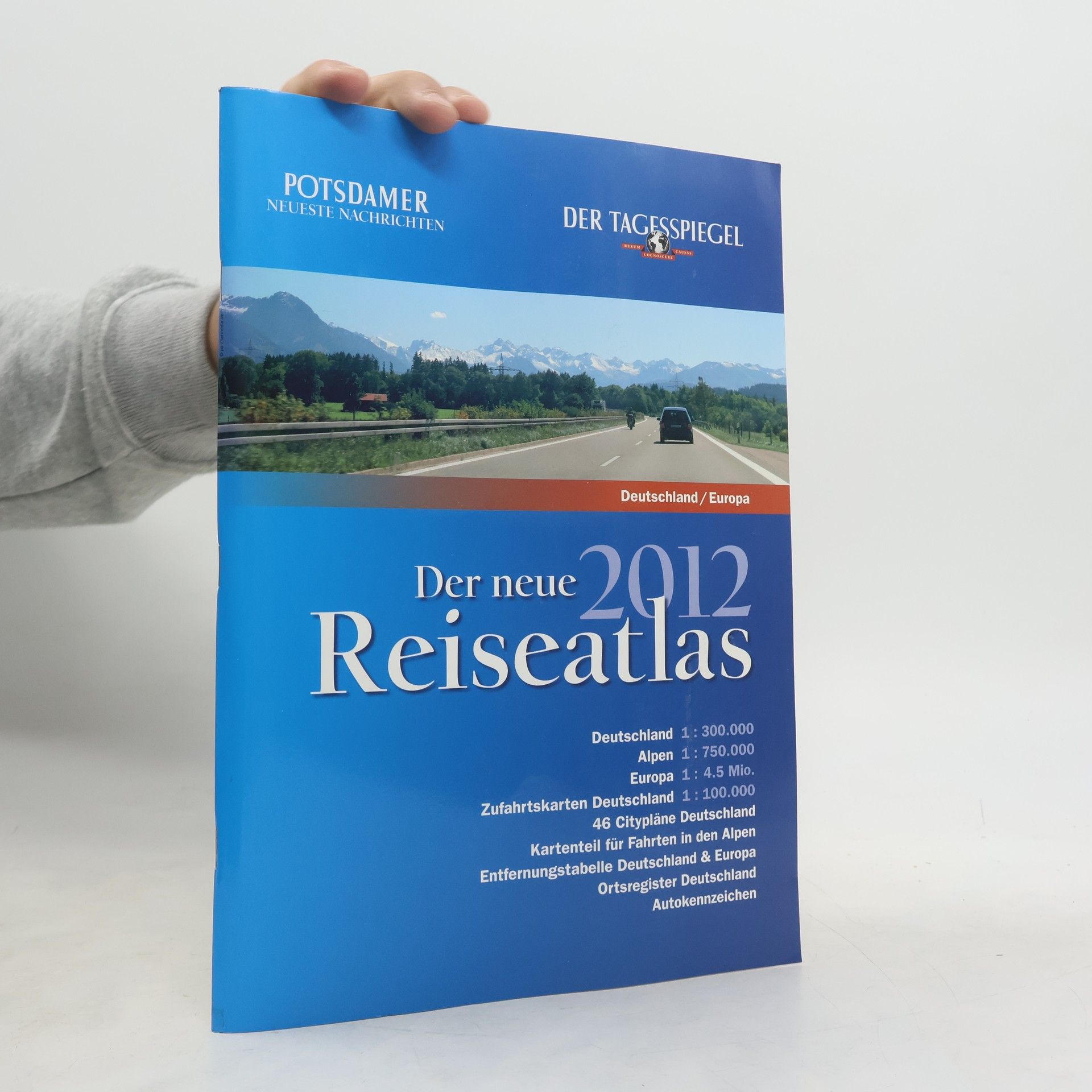 Kolektív autorov Der neue Reiseatlas 2012