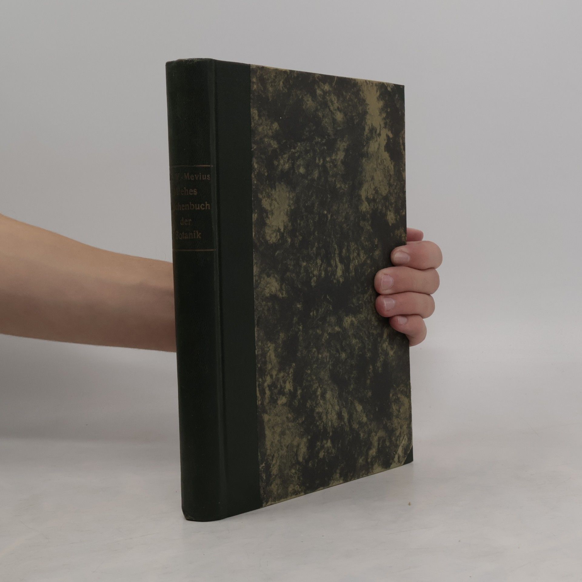 Walter Mevius Miehes Taschenbuch der Botanik. Erster Teil