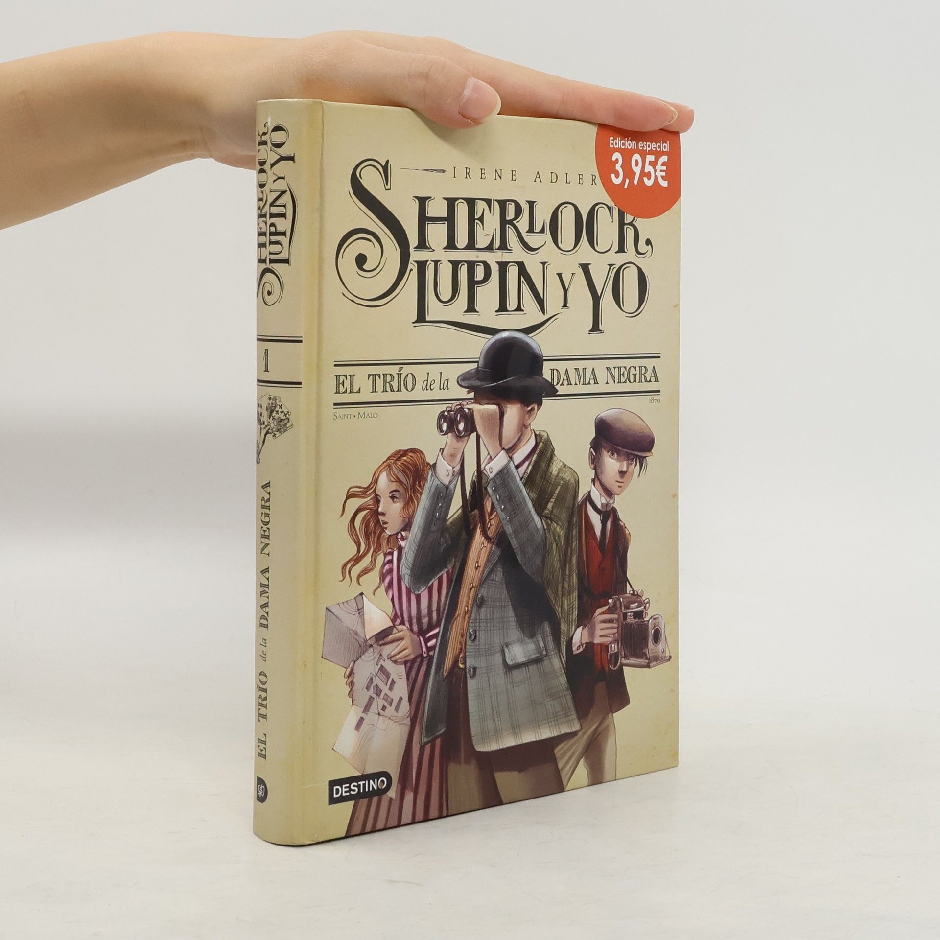 Irene Adler Sherlock, Lupin y yo - 1: El trío de la dama negra - Edición especial