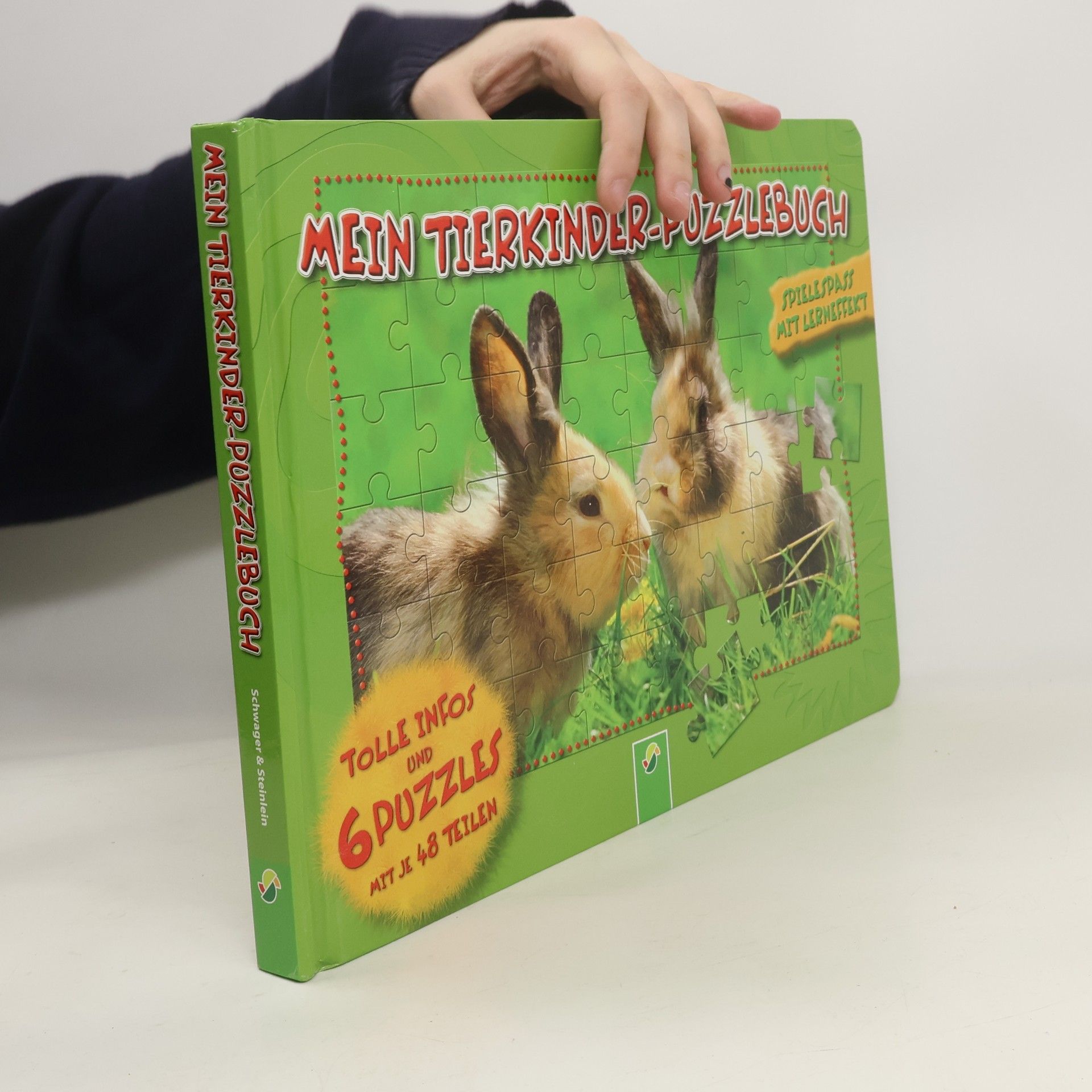 Collectif d'auteurs Mein Tierkinder-Puzzlebuch