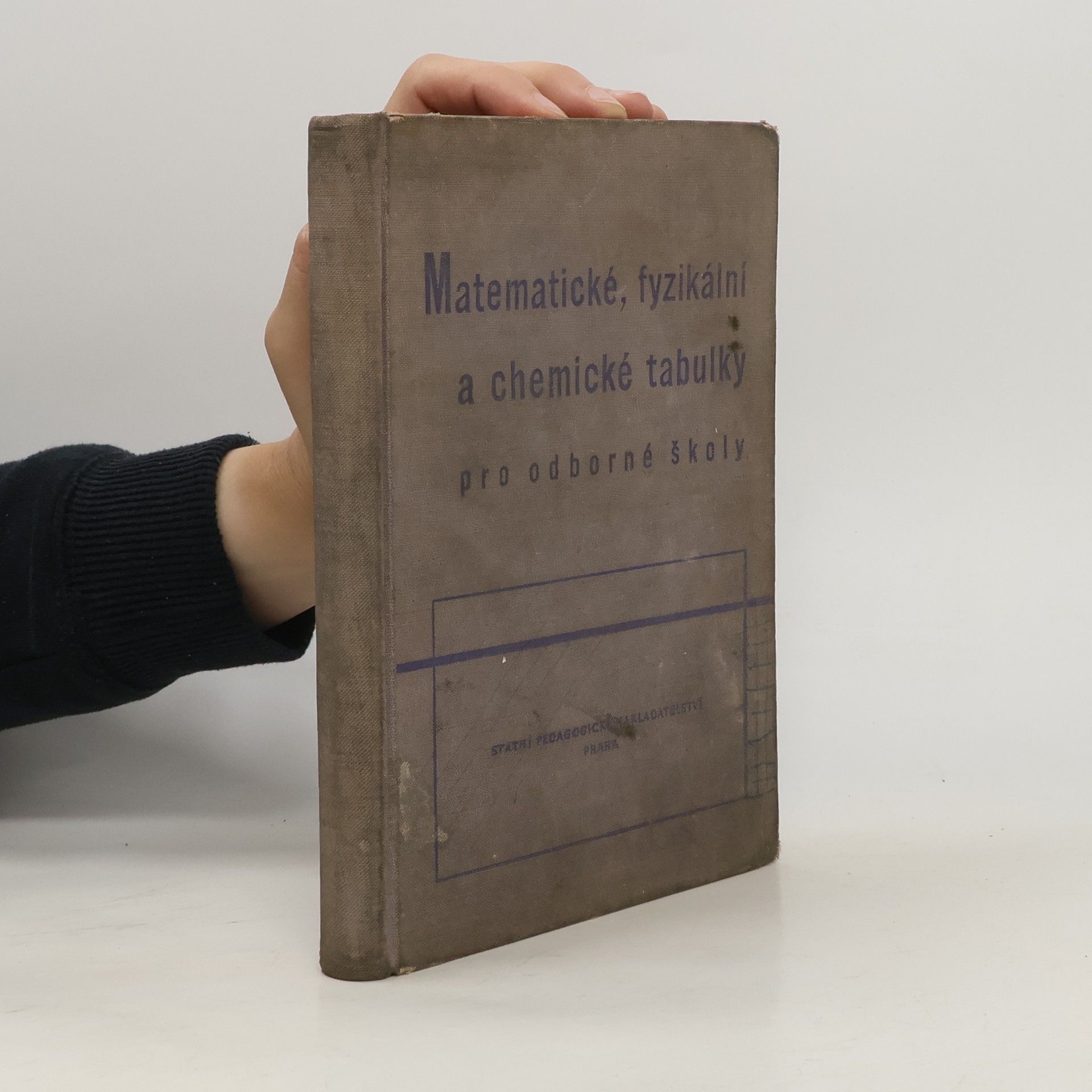 AA.VV. Matematické, fyzikální a chemické tabulky pro odborné školy