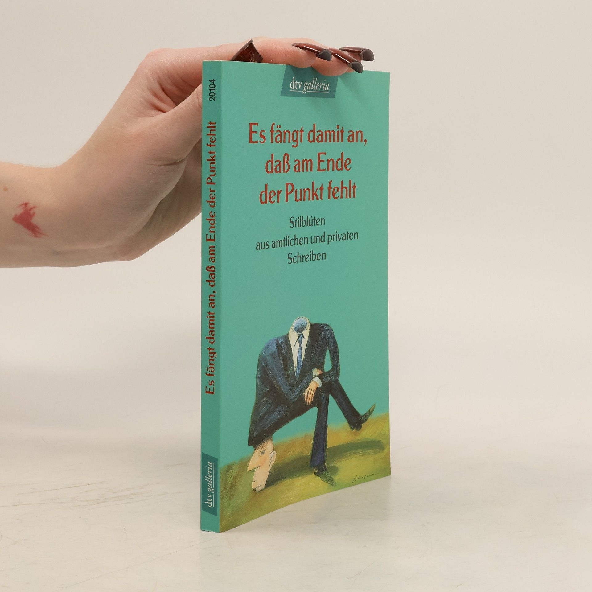 Es Fangt Damit an Dab Am Ende Der Punkt Fehlt