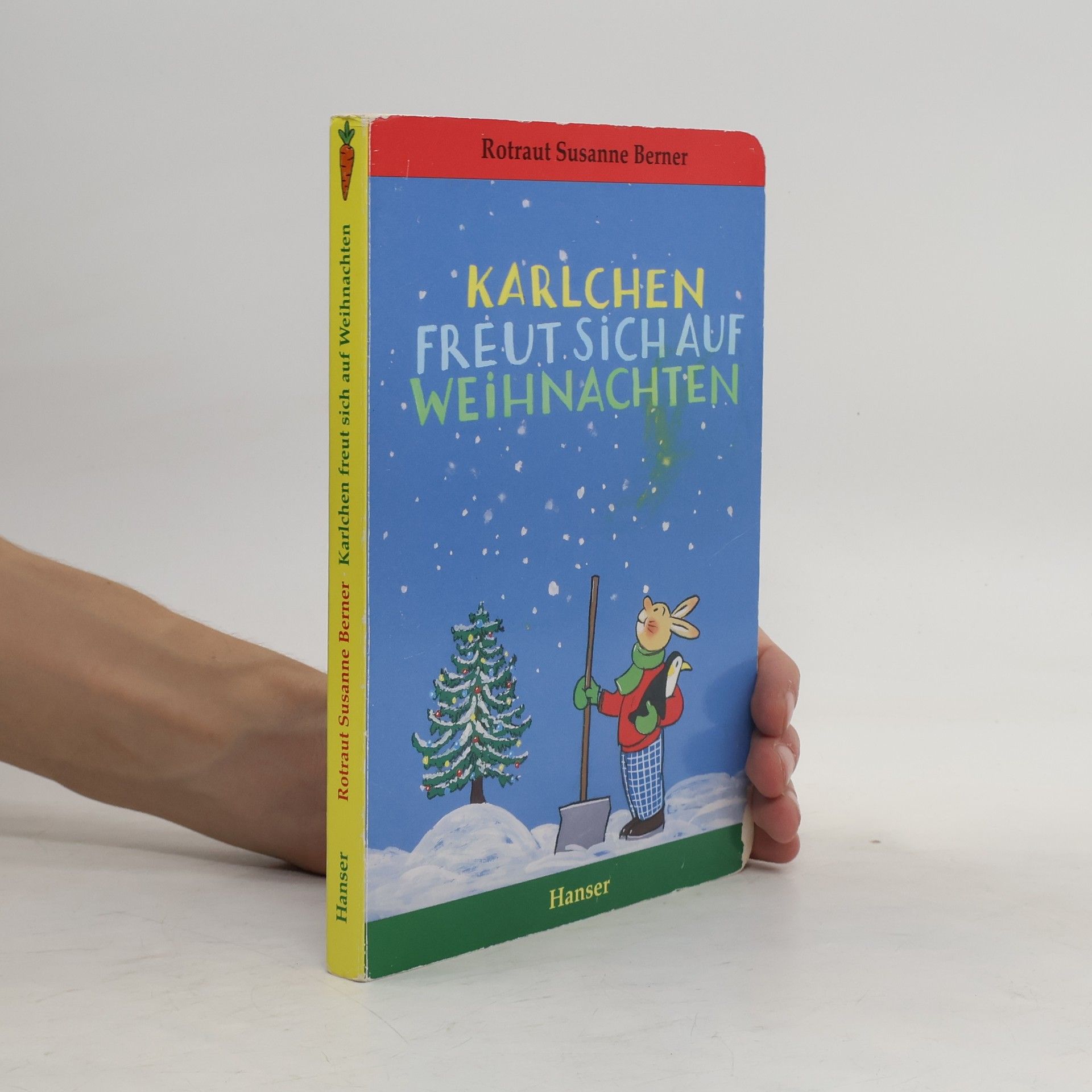 Rotraut Susanne Berner Karlchen freut sich auf Weihnachten