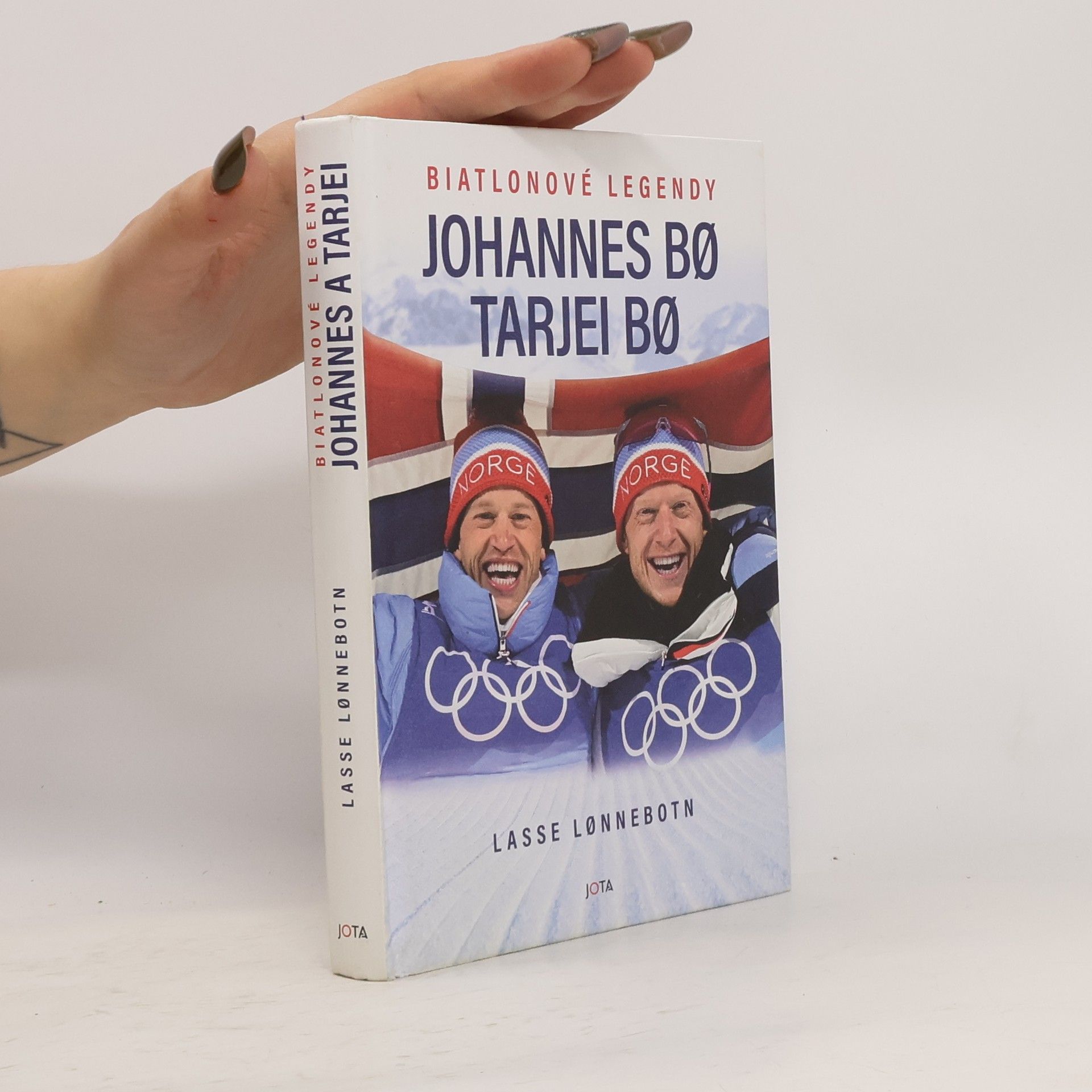 Lasse Lønnebotn Biatlonové legendy Johannes Bø, Tarjei Bø