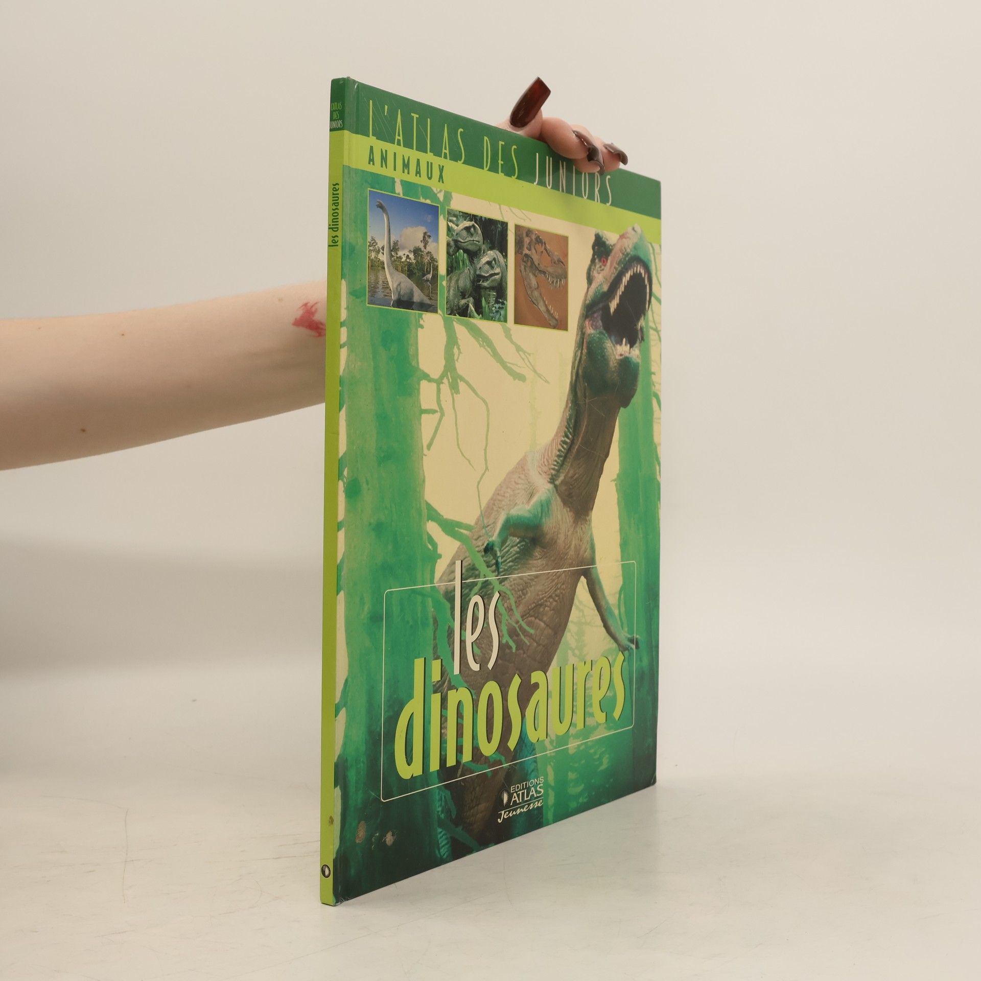 Cédric Saint-Denis L'Atlas des Juniors Animaux: Les dinosaures