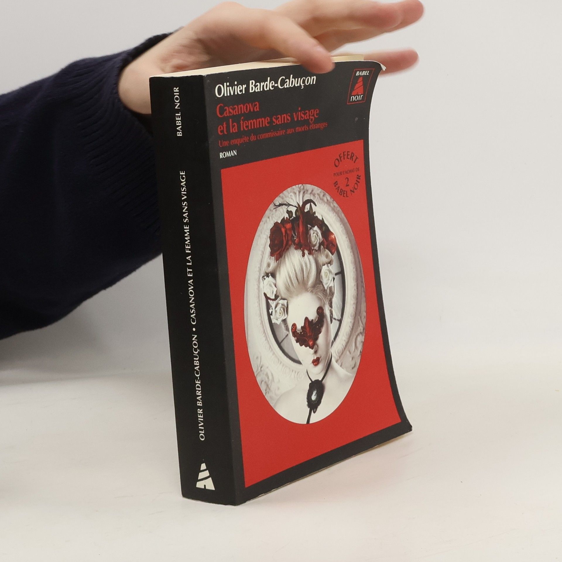 Olivier Barde-Cabuçon Babel Noir: Casanova et la femme sans visage - Edition spéciale ne pouvant être vendue séparément