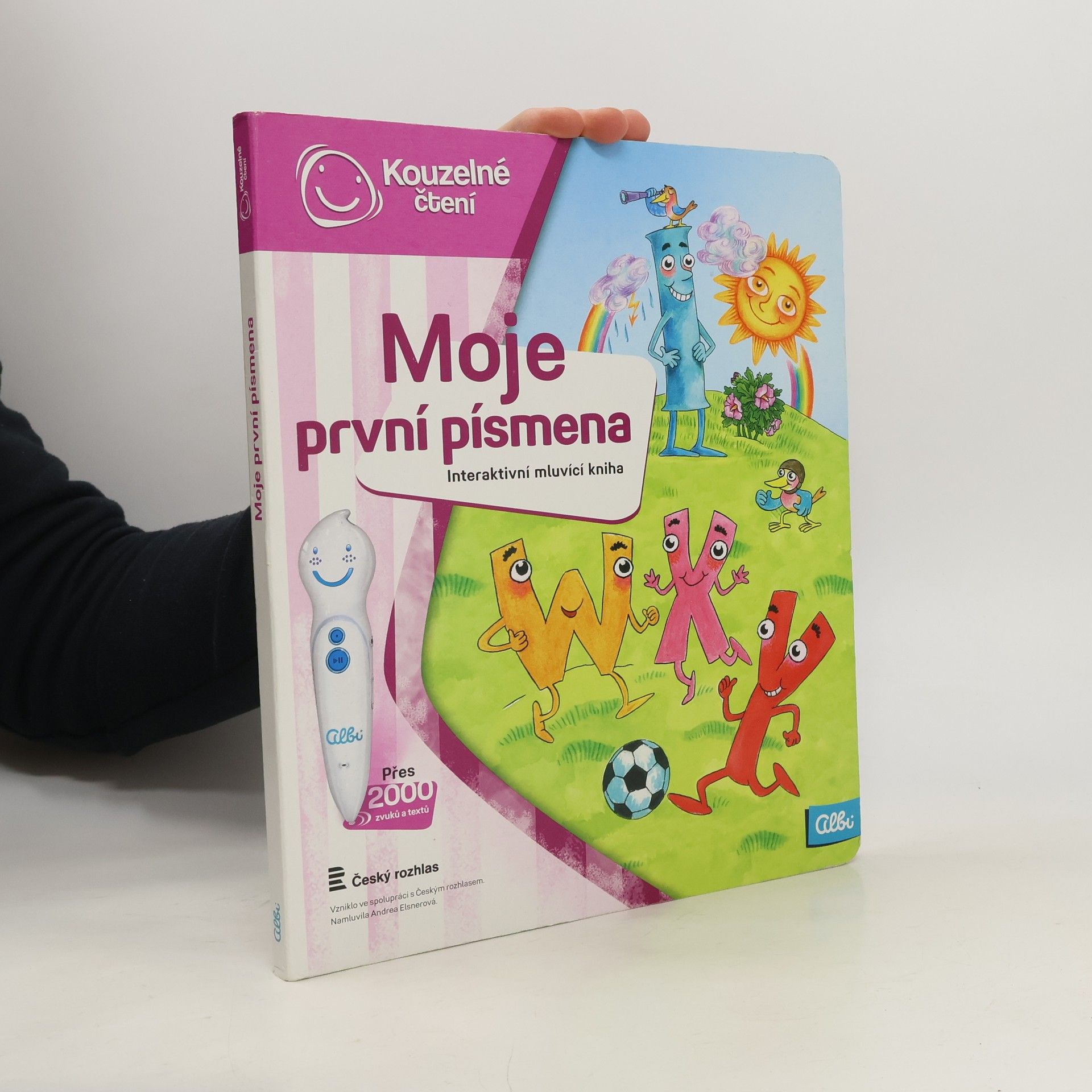 Jan Vodňanský Moje první písmena. Interaktivní mluvící kniha