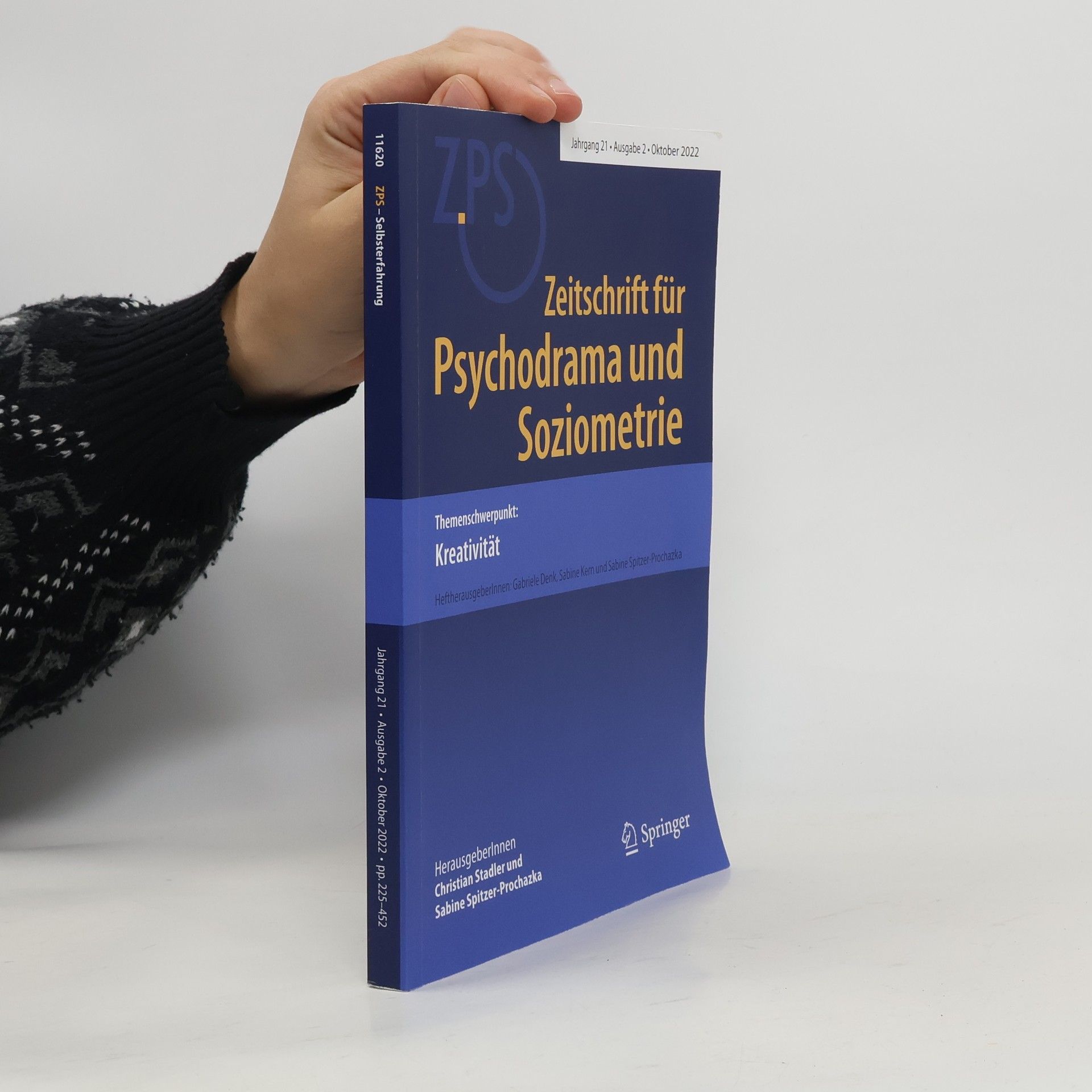 Christian Stadler Zeitschrift für Psychodrama und Soziometrie 2/2022: Kreativität
