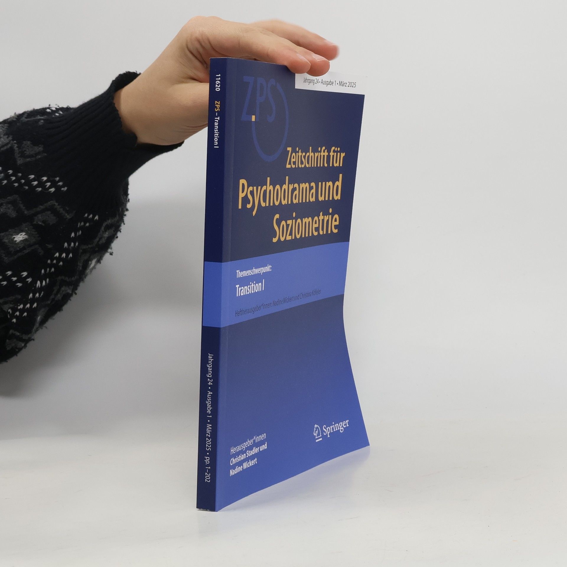 Autorenkollektiv Zeitschrift für Psychodrama und Soziometrie 1/2025. Transition I