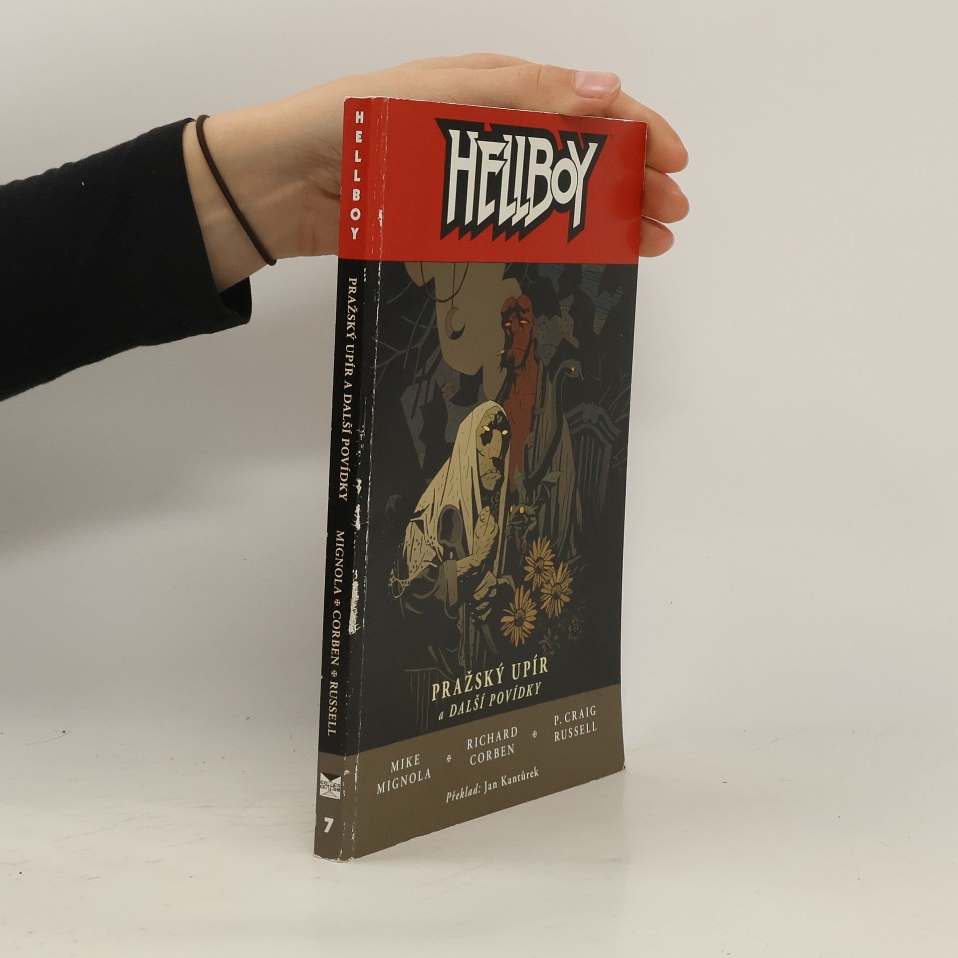 Collectif d'auteurs Hellboy. Pražský upír a další povídky