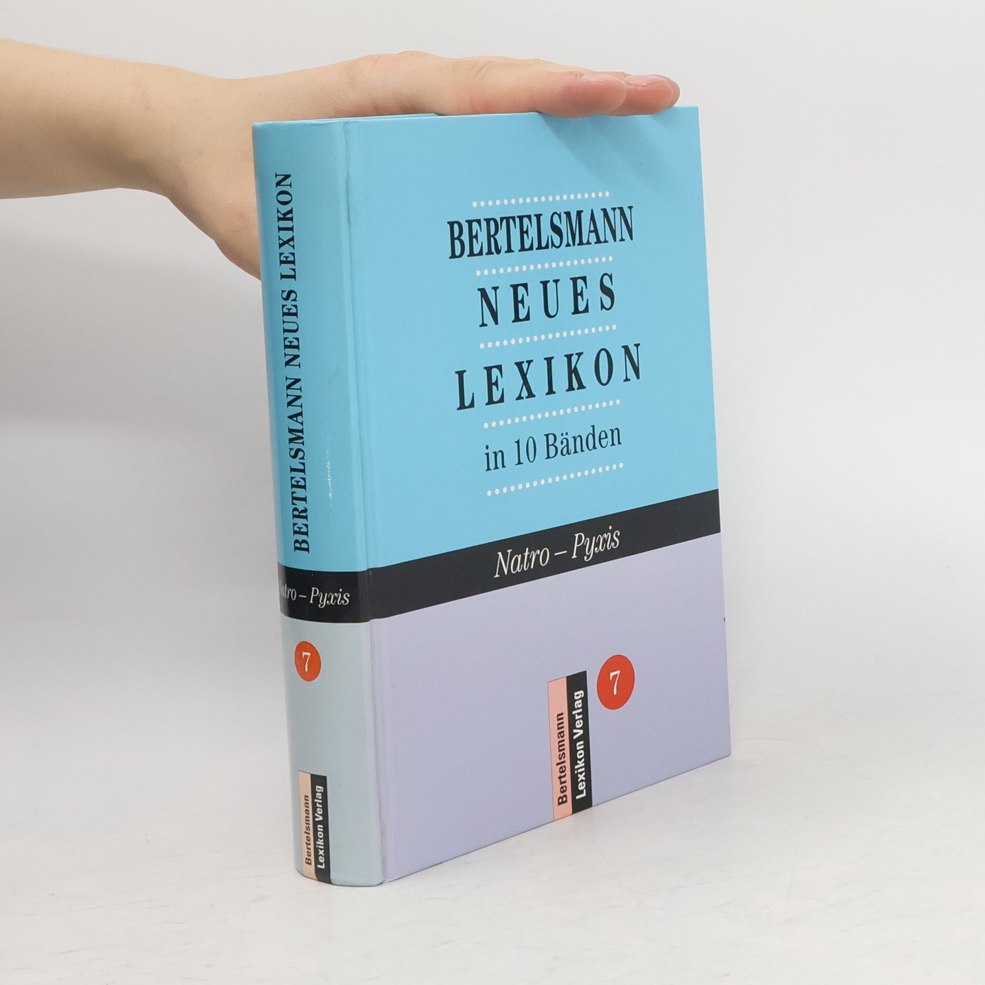 AA.VV. Bertelsmann neues Lexikon in 10 Bänden 7. Natro - Pyxis
