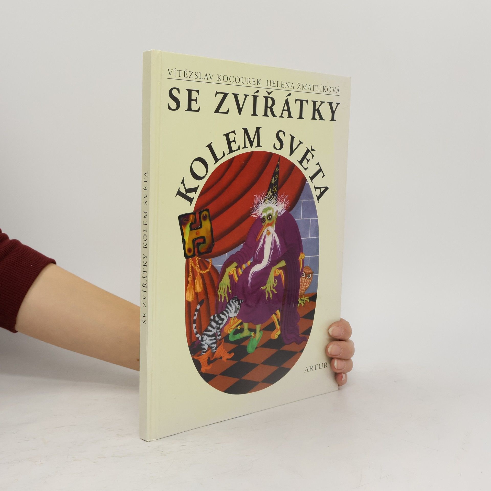 Vítězslav Kocourek Se zvířátky kolem světa. Pohádky a bajky o zvířátkách