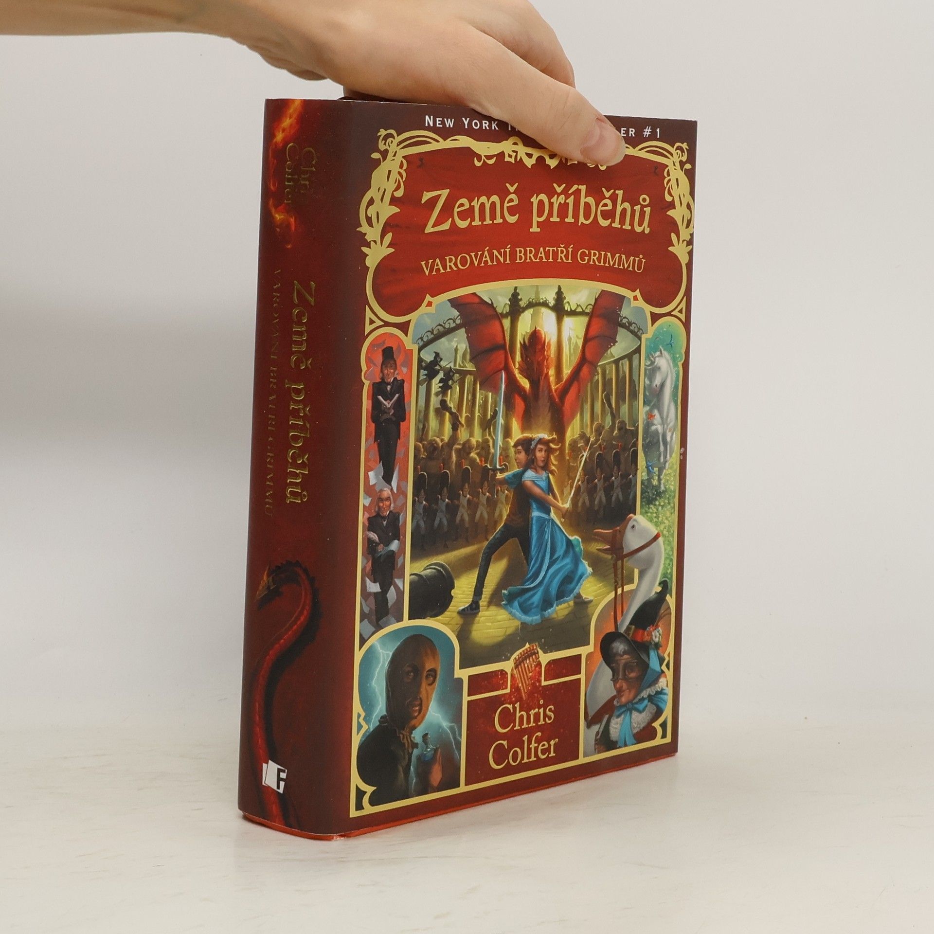 Chris Colfer Země příběhů. Varování bratří Grimmů