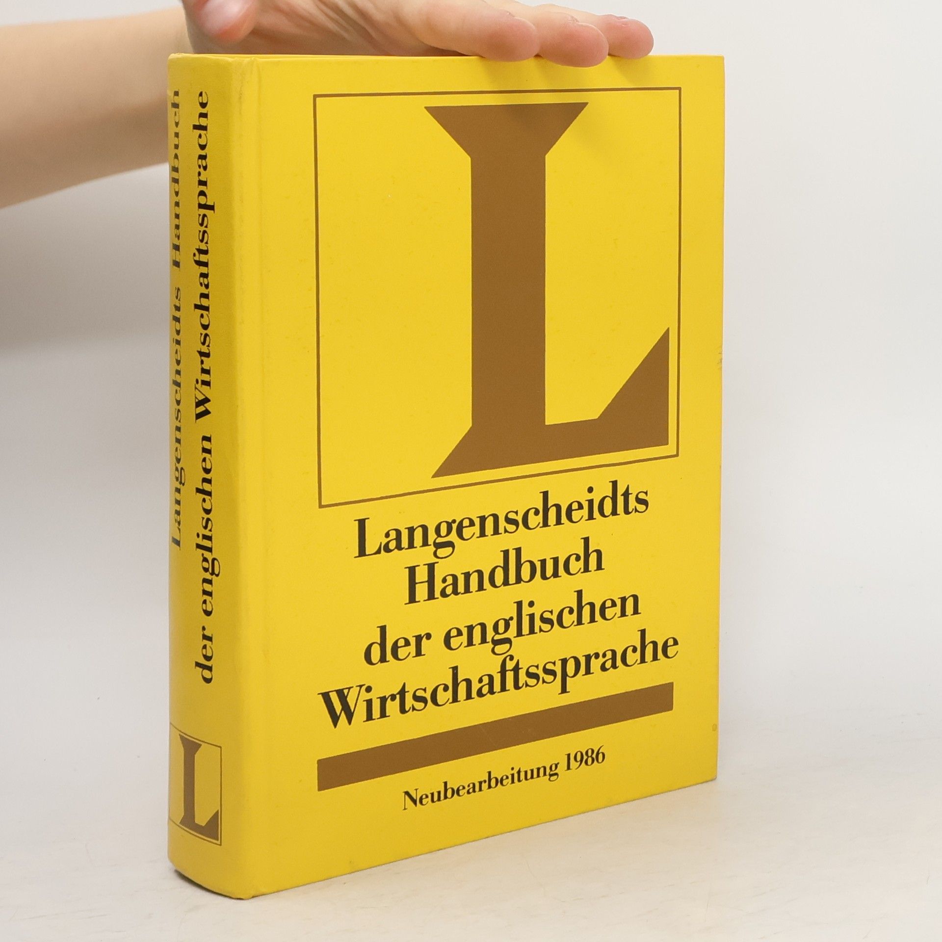 Jochen Rudolph Langenscheidts Handbuch der englischen Wirtschaftssprache