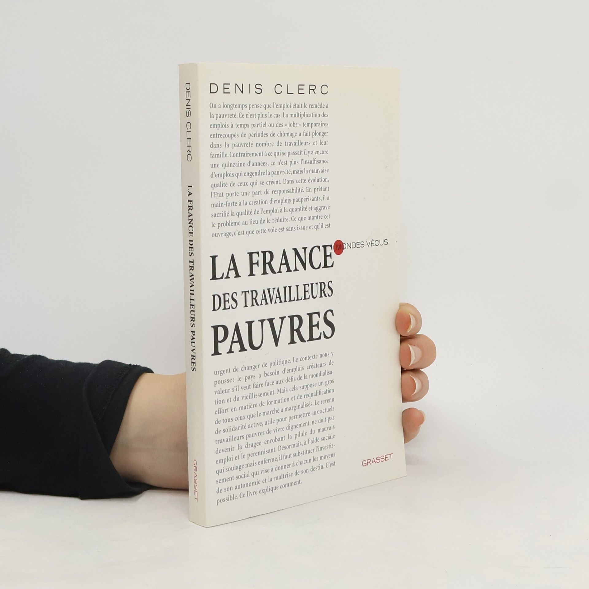 Denis Clerc La France des travailleurs pauvres
