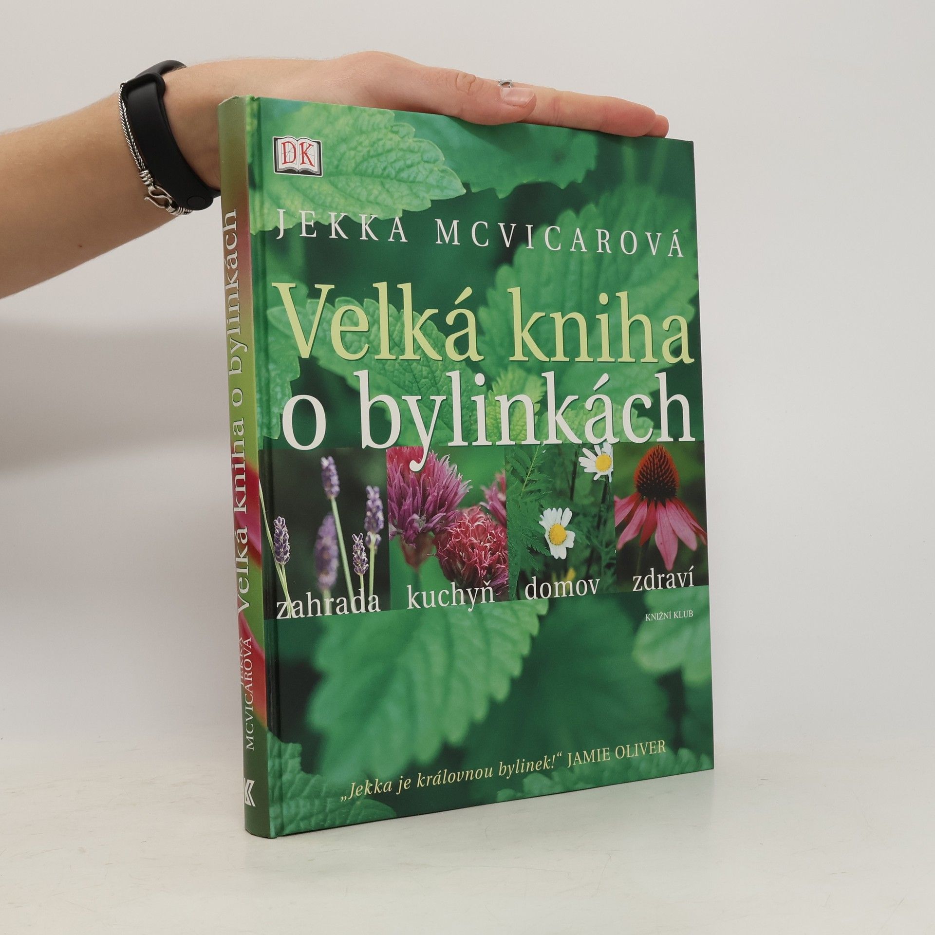 Jekka McVicar Velká kniha o bylinkách