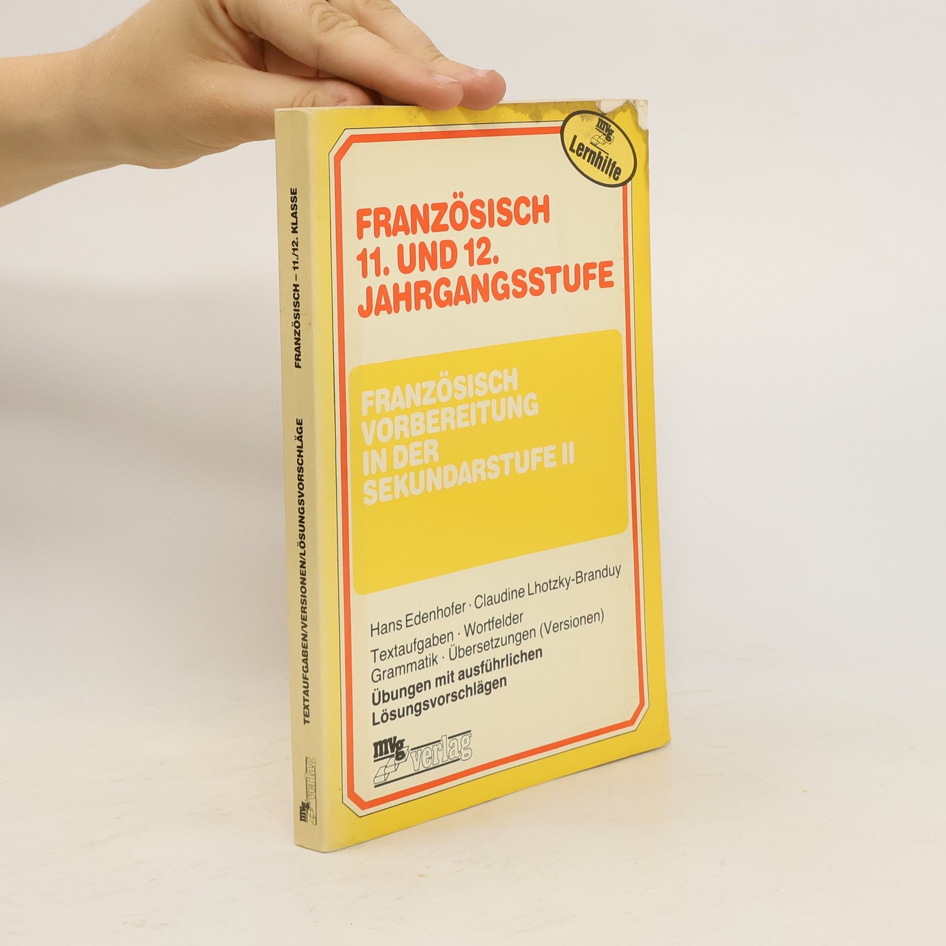 Hans Edenhofer Französisch 11. und 12. Jahrgangsstufe