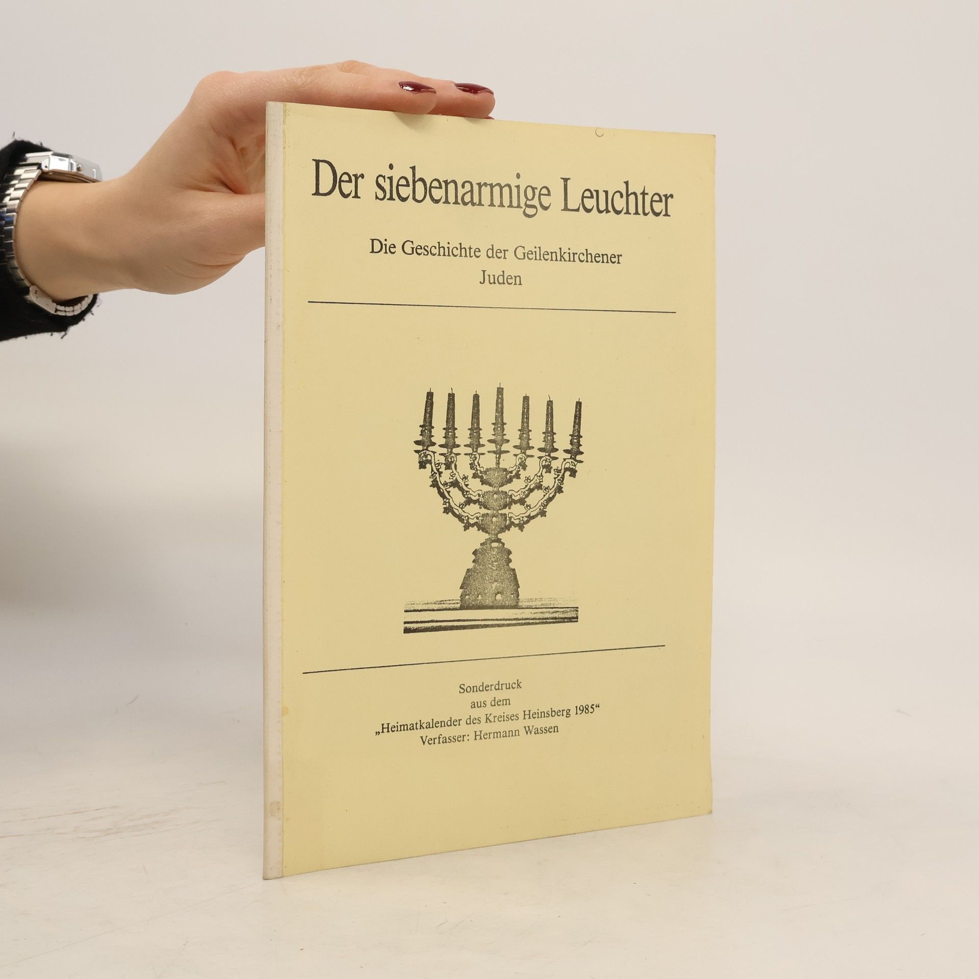 Hermann Wassen Der siebenarmige Leuchter