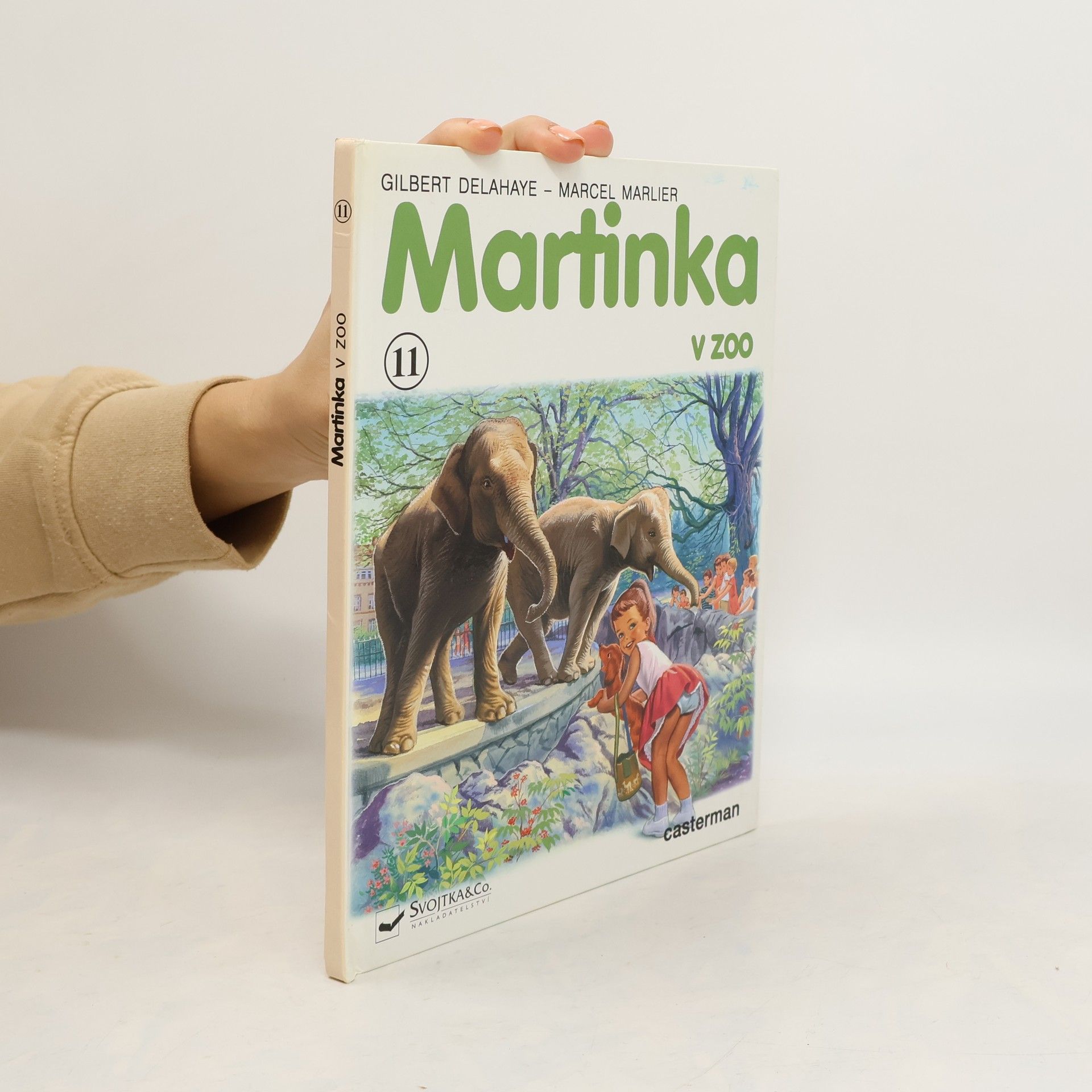 Gilbert Delahaye Martinka v zoo