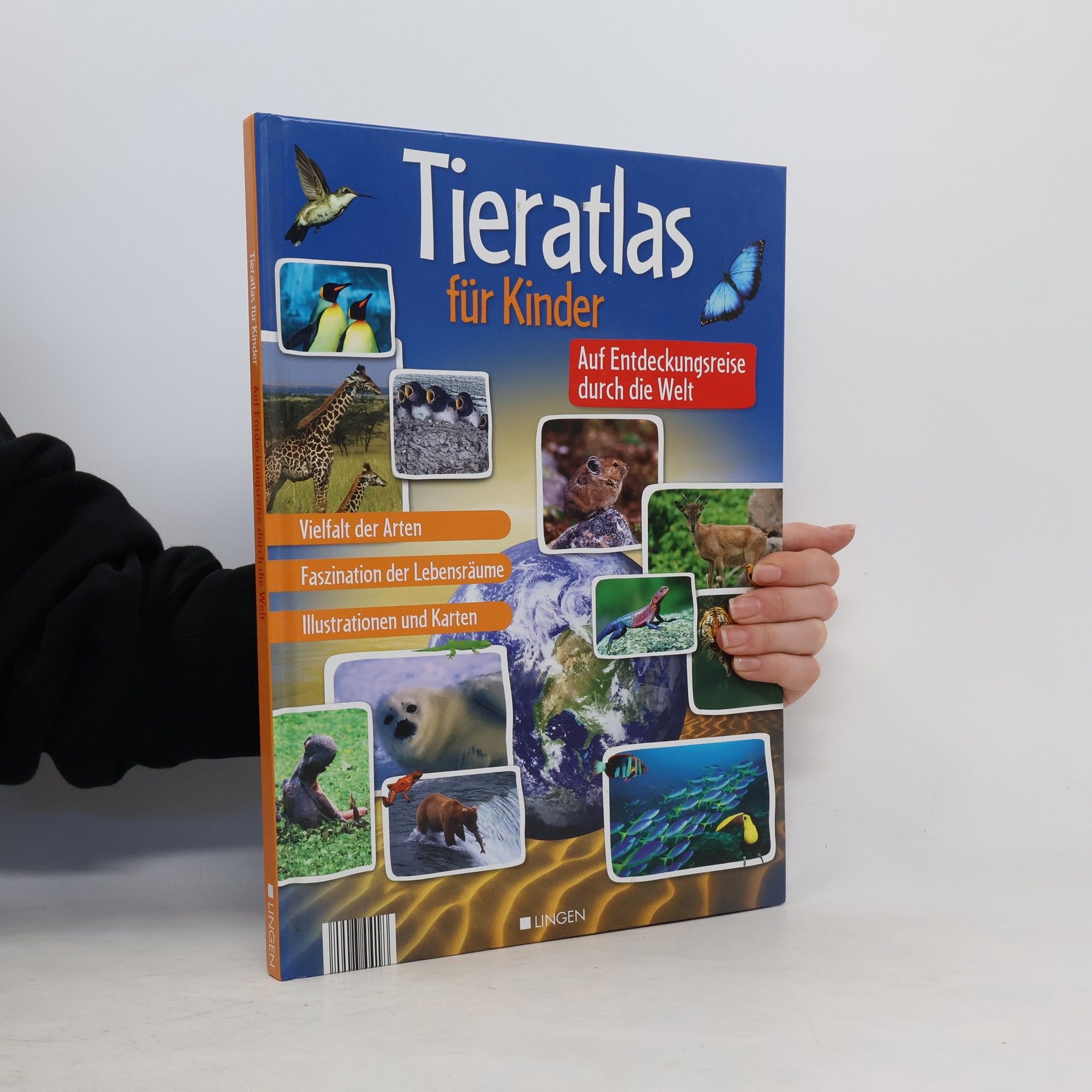 Kolektiv autorů Tieralas für Kinder