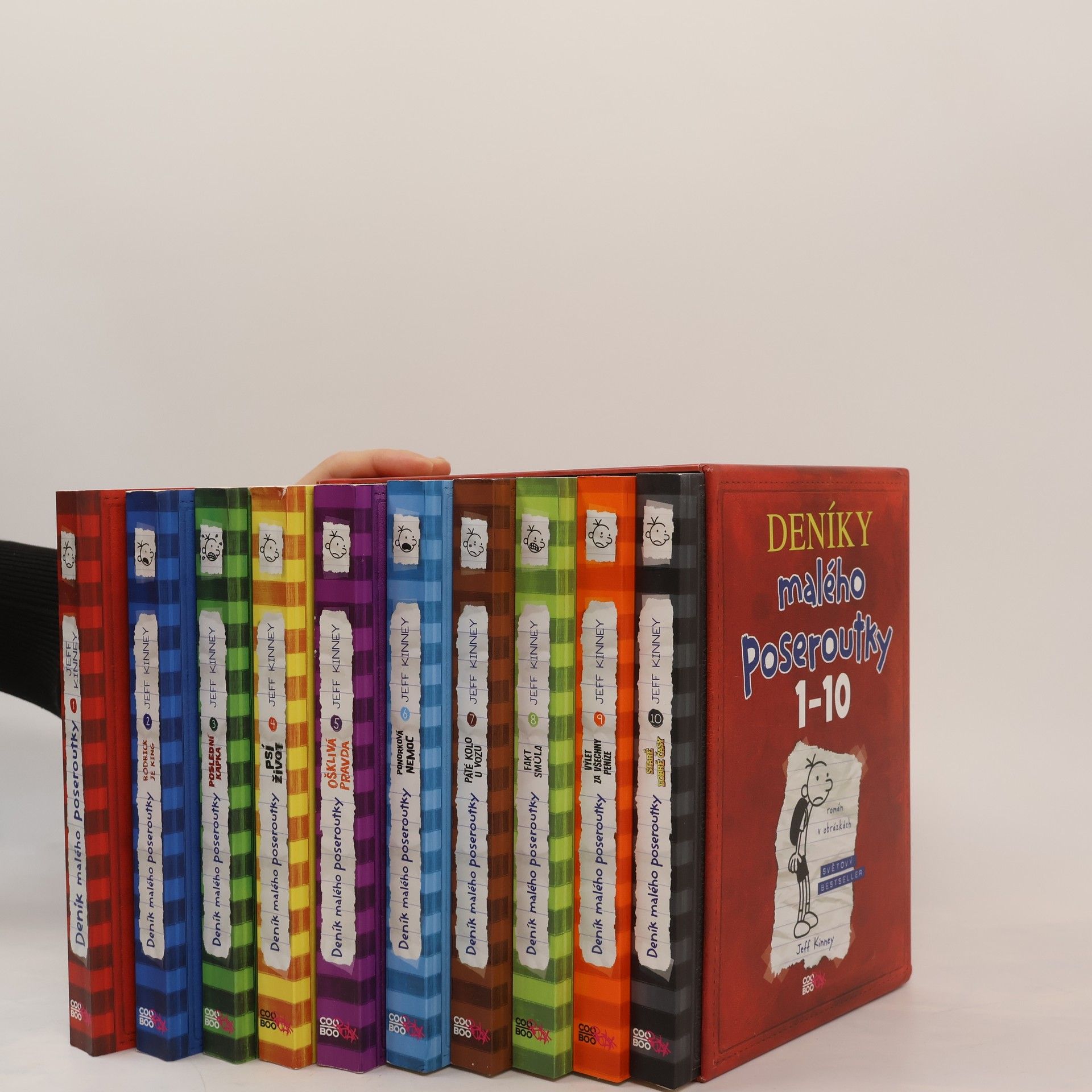 Deník malého poseroutky 1-10 (box)