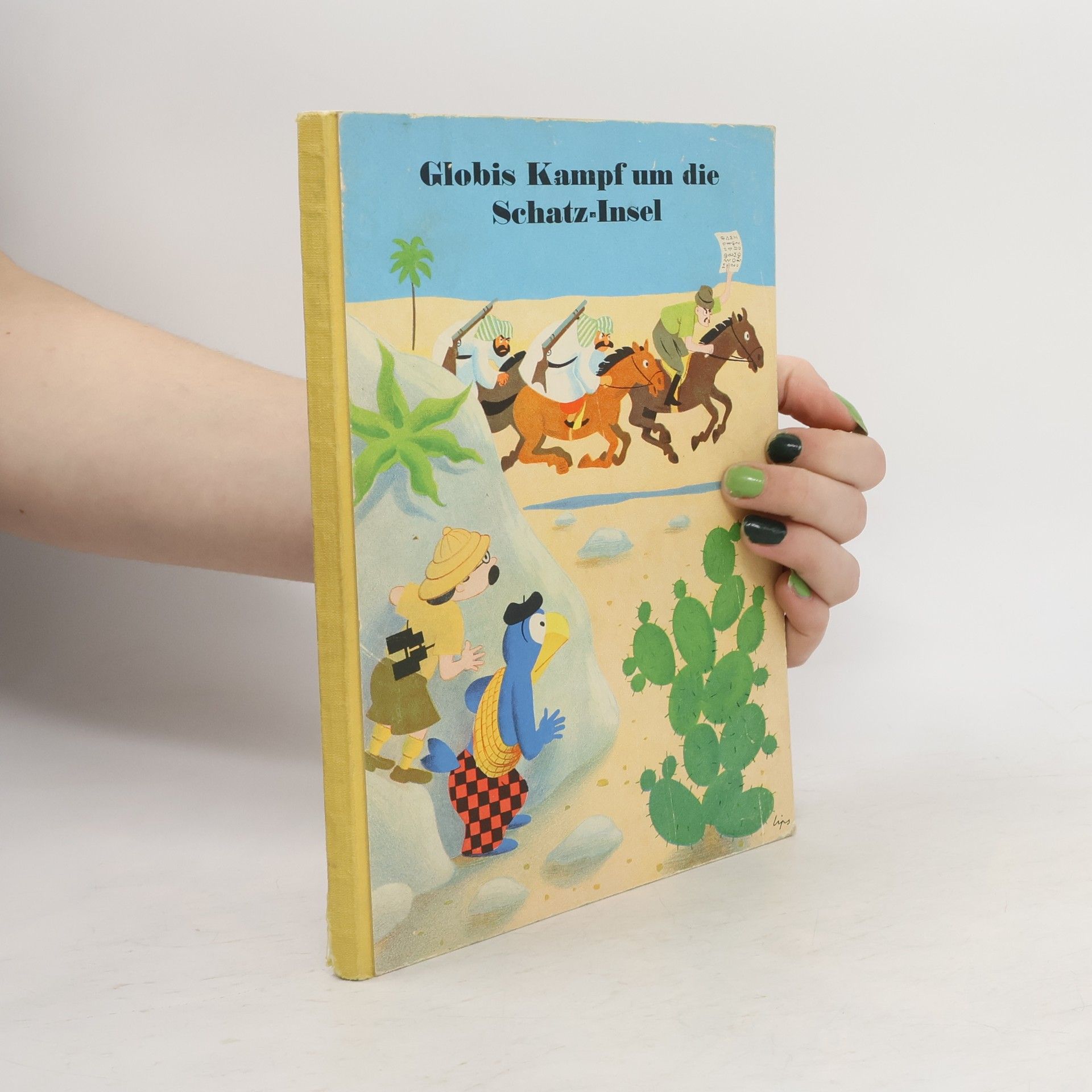 Robert Lips Globis Kampf um die Schatzinsel.