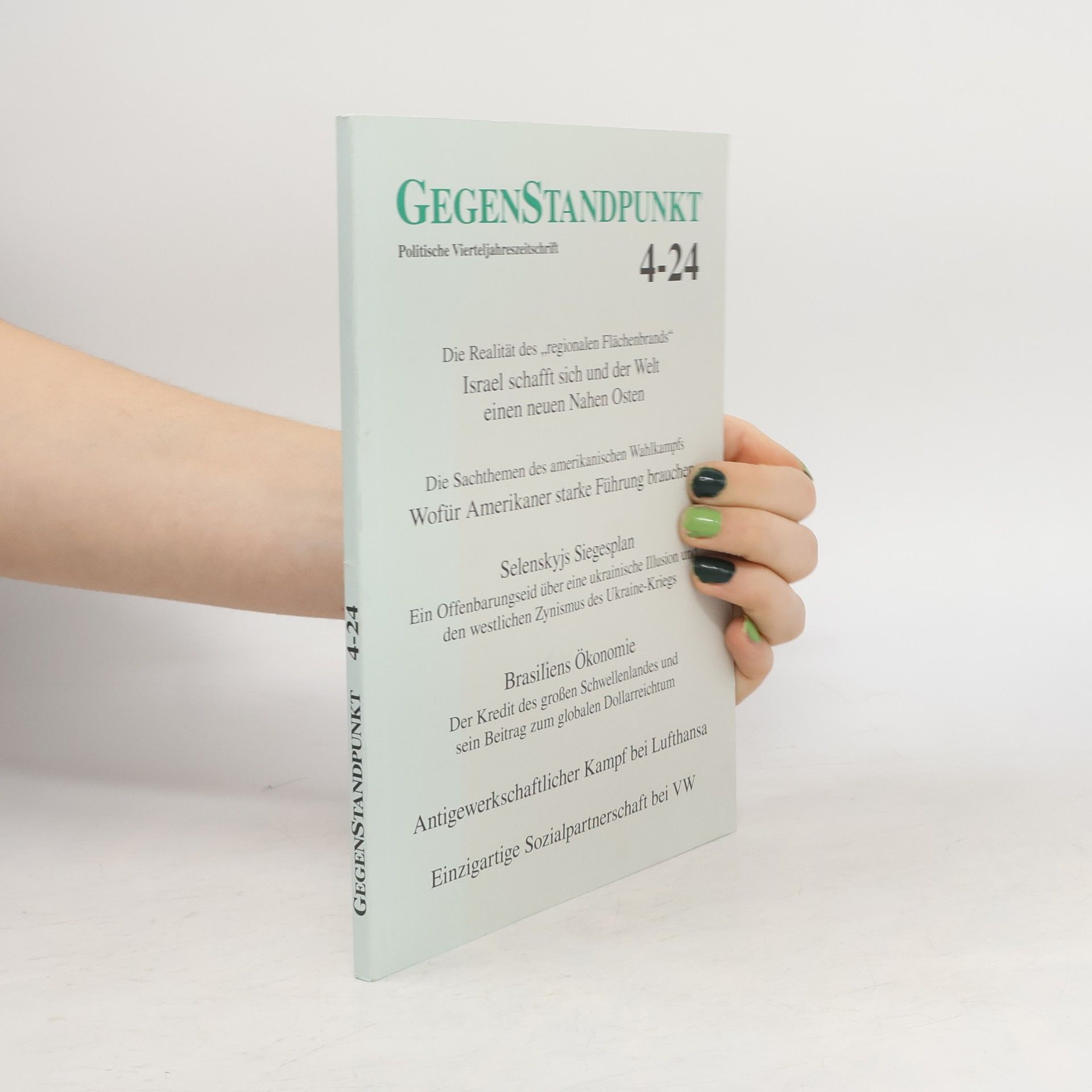 Autores varios GegenStandpunkt 4-24