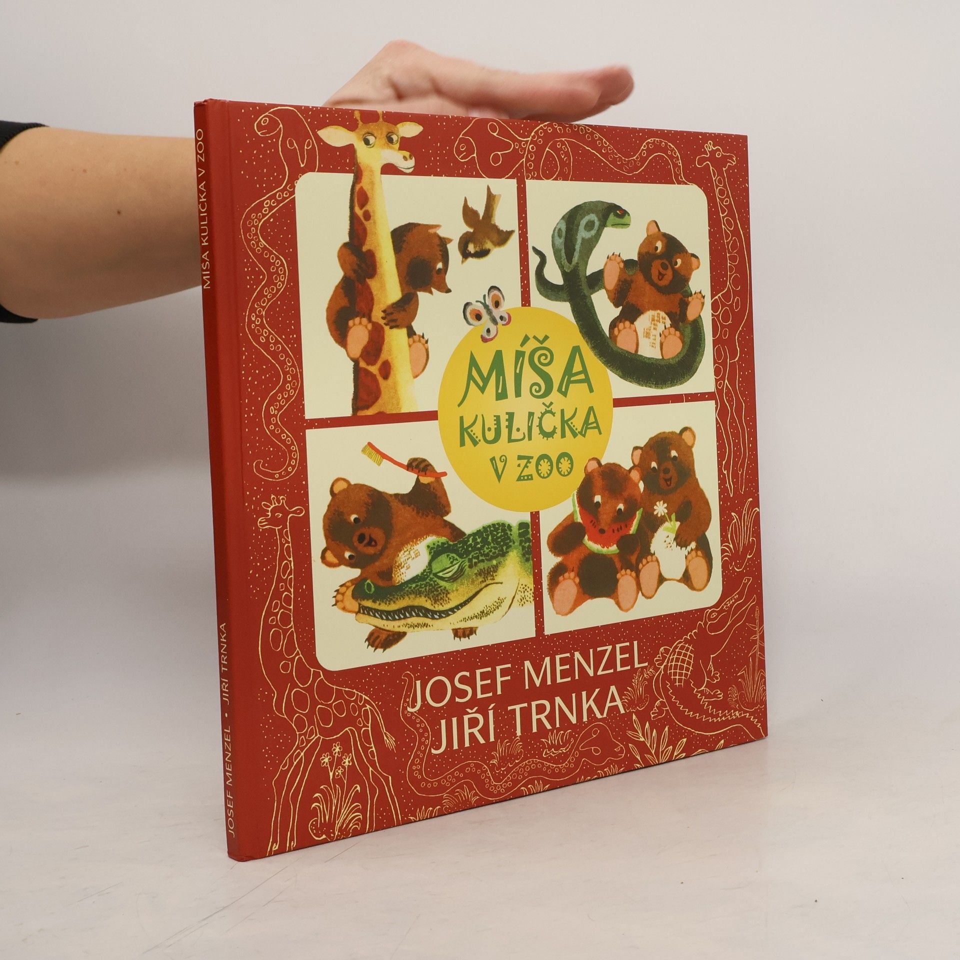 Josef Menzel Míša Kulička v zoo : veselá dobrodružství medvídka Míši