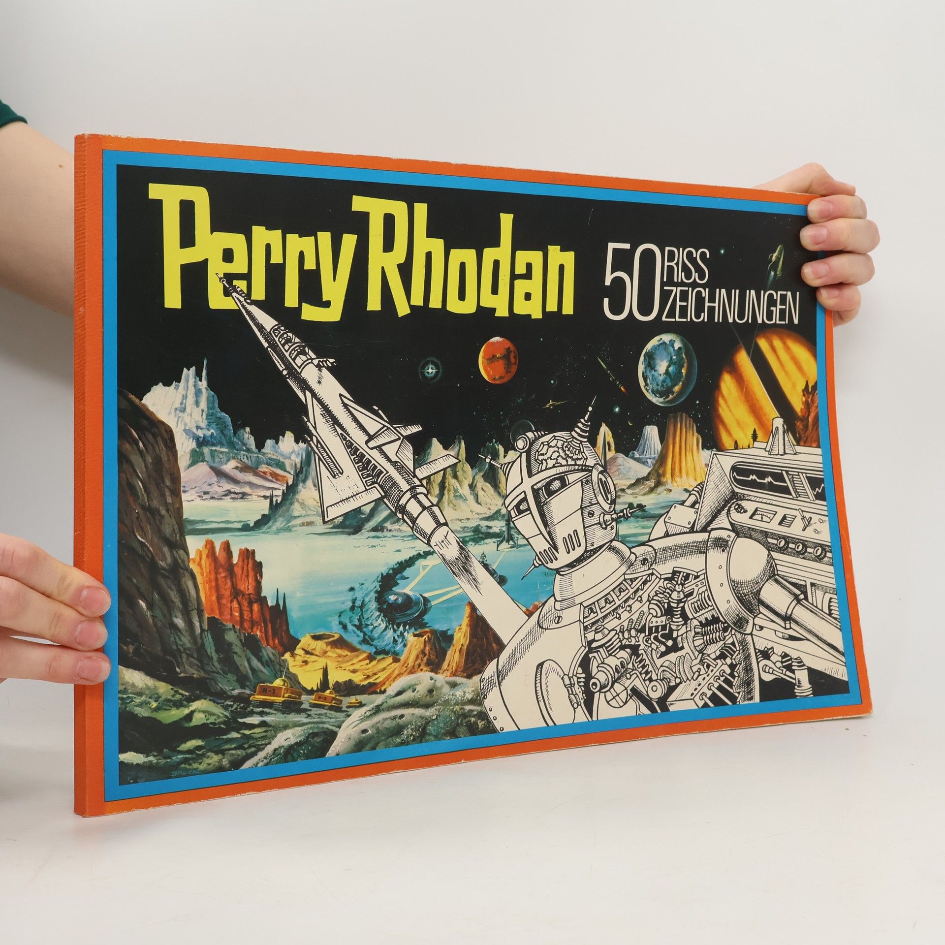 Auteurscollectief 50 Risszeichnungen aus der Perry-Rhodan-Serie