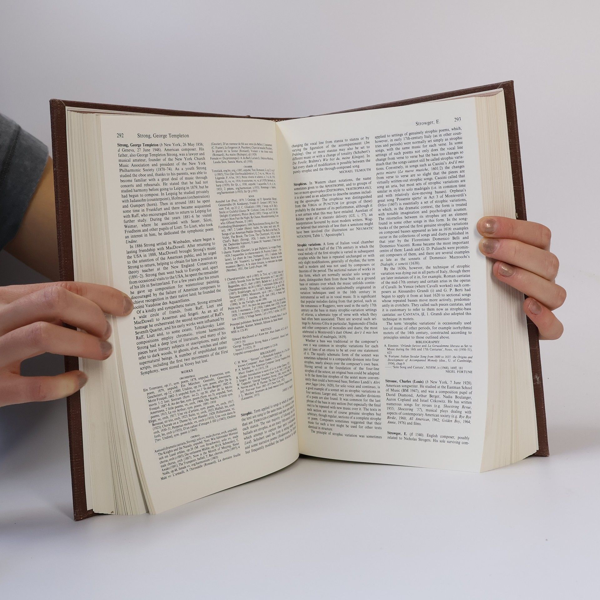 Stanley Sadie The New Grove Dictionary of Music and Musicians 18
